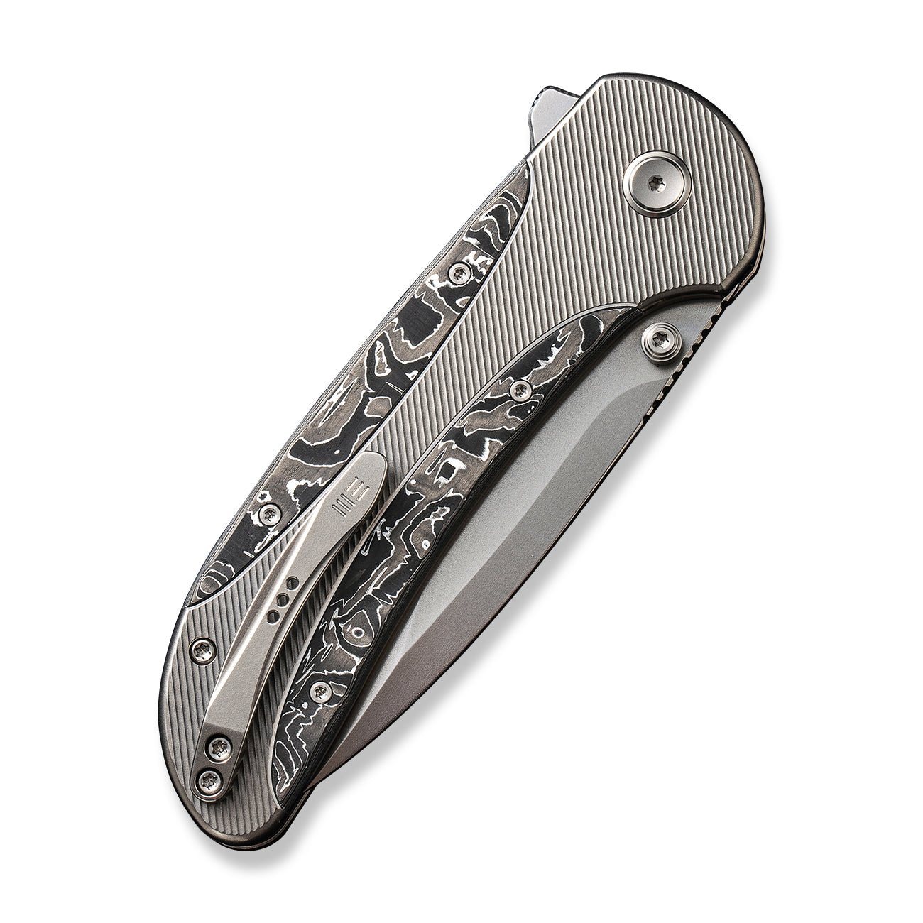 WEKNIFE Zizzit CPM-20CV钢 钛柄+铝箔碳纤维 WE23031-2 2665