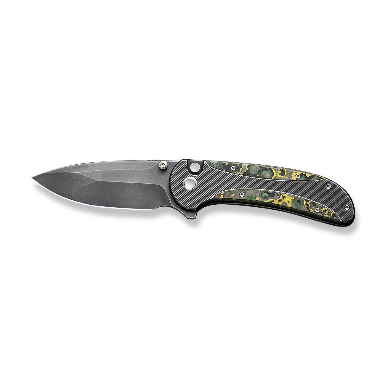 WEKNIFE Zizzit CPM-20CV钢 钛柄+Toxic Storm Fat碳纤维 WE23031-4 2738