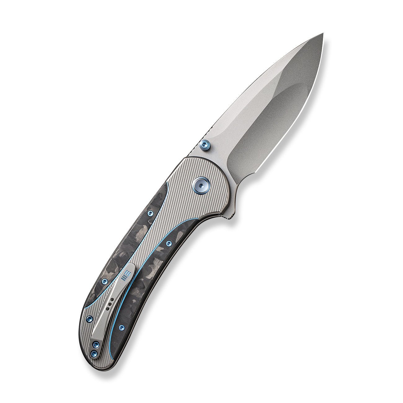 WEKNIFE Zizzit CPM-20CV钢 钛柄+碳纤维 WE23031-3 2738