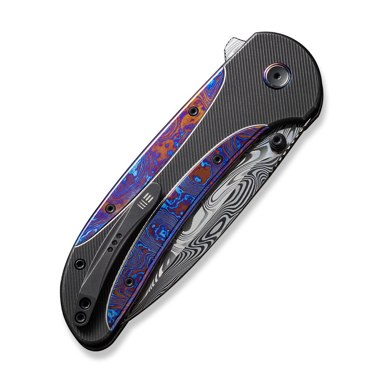 WEKNIFE Zizzit CPM-20CV钢 钛柄+碳纤维 WE23031-DS1 6234
