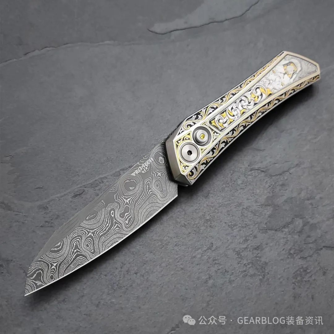 超技术与著名雕刻师 Gabriel Keeling合作，为 Blade Show 2024 带来新作品
