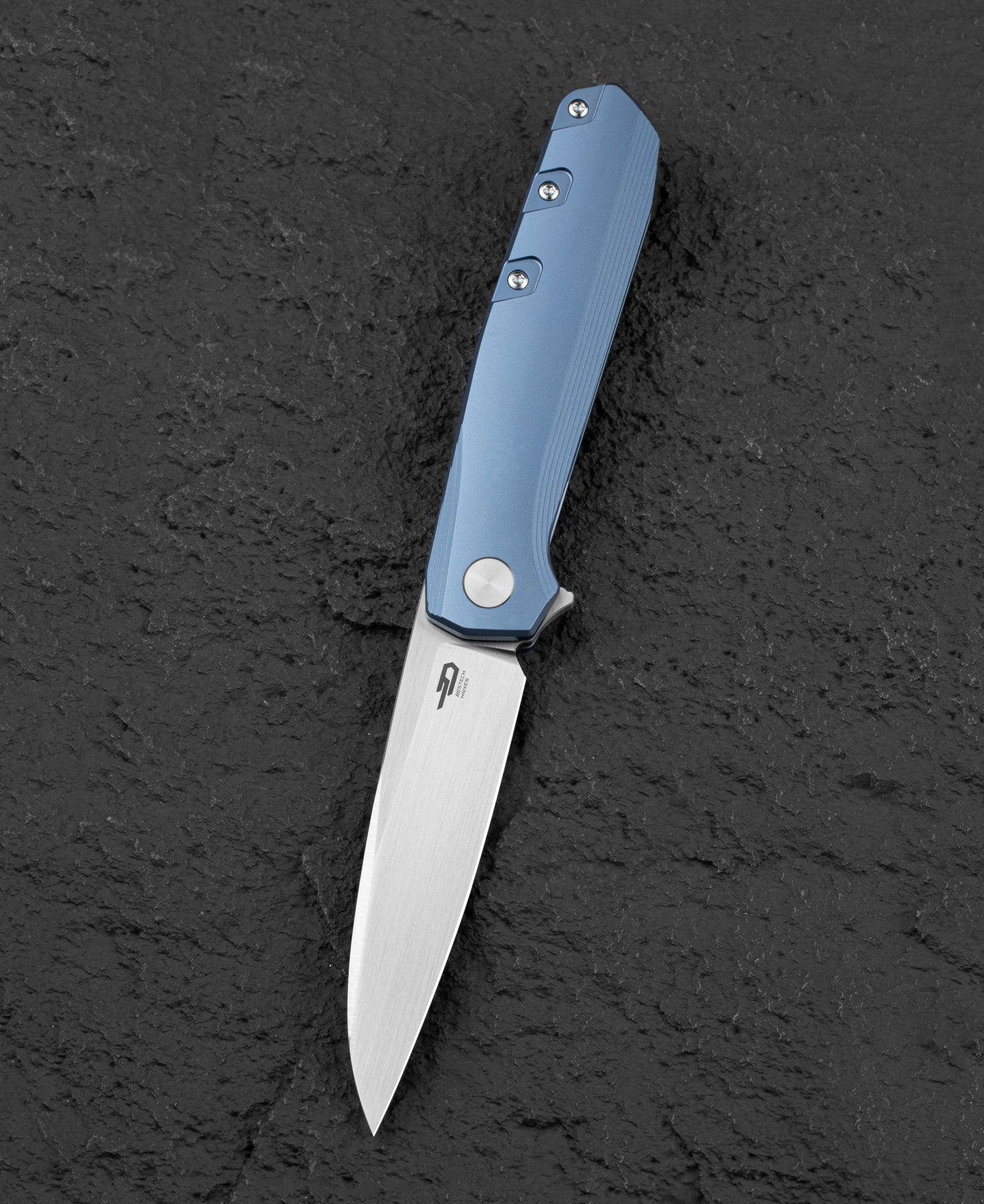 Bestech Knives 9 M390刃 钛柄 BT2408C 蓝色 2295