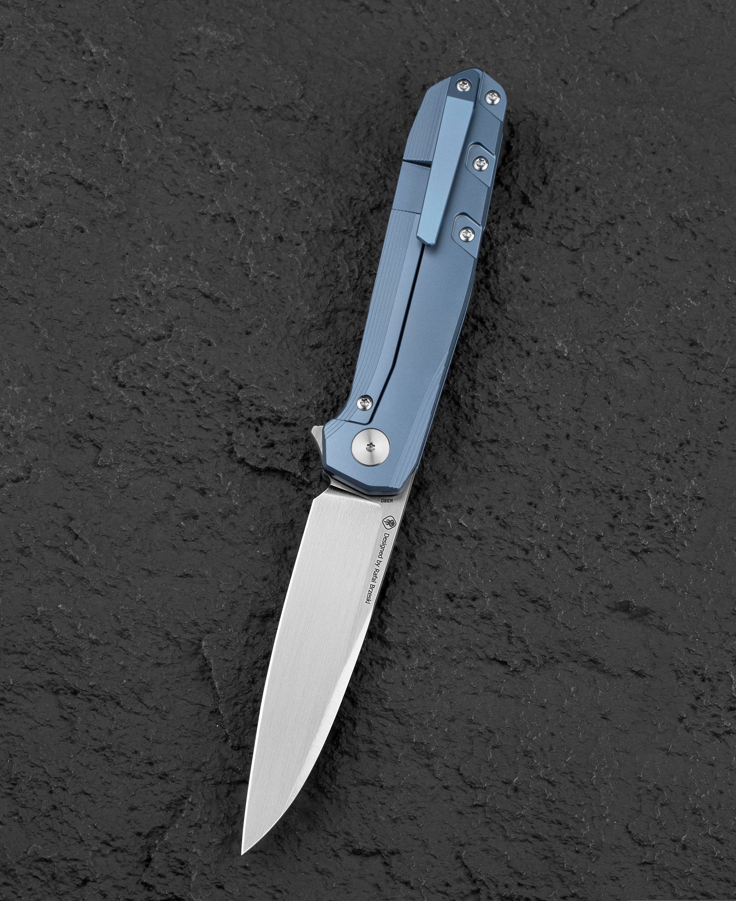 Bestech Knives 9 M390刃 钛柄 BT2408C 蓝色 2295