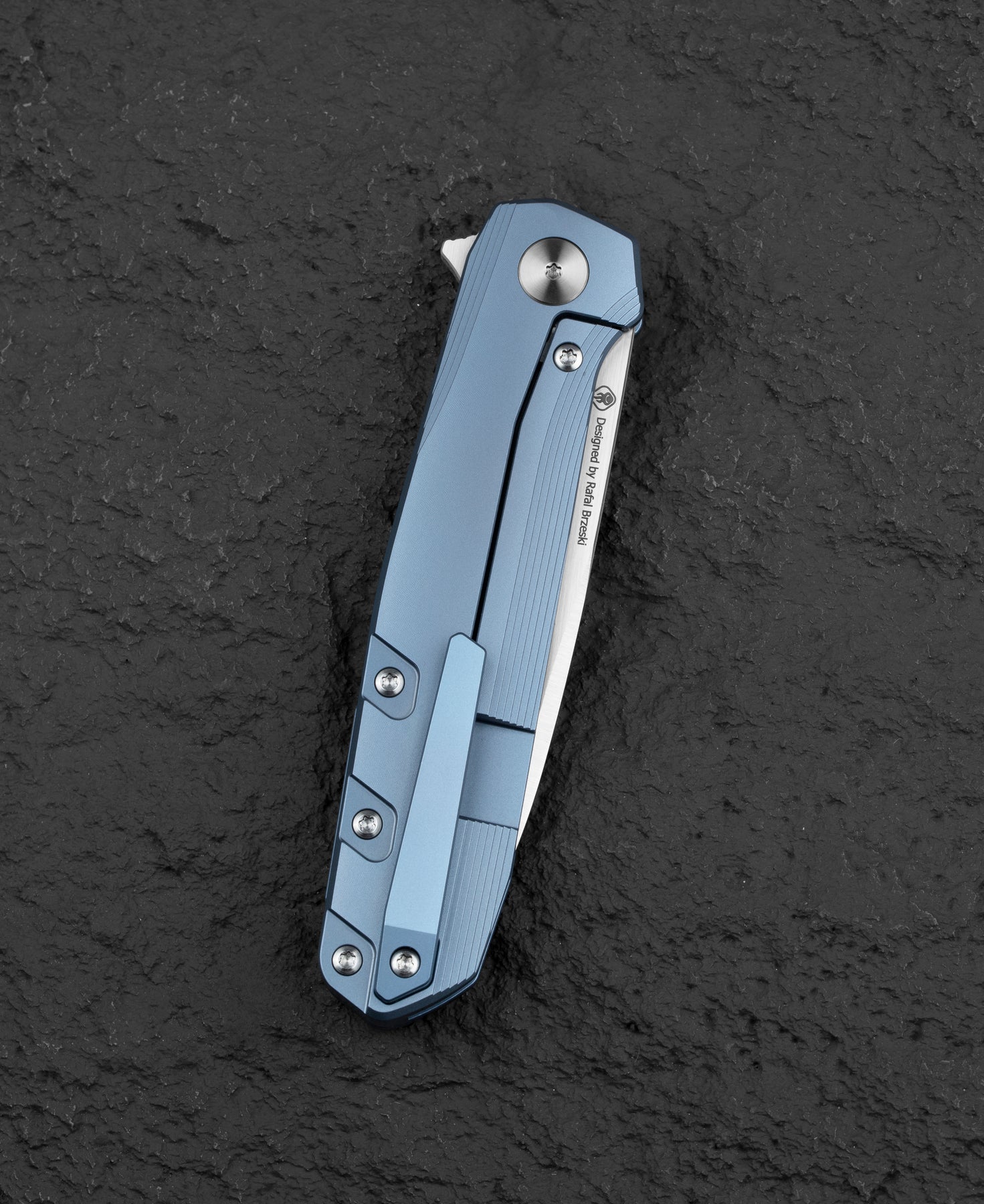 Bestech Knives 9 M390刃 钛柄 BT2408C 蓝色 2295
