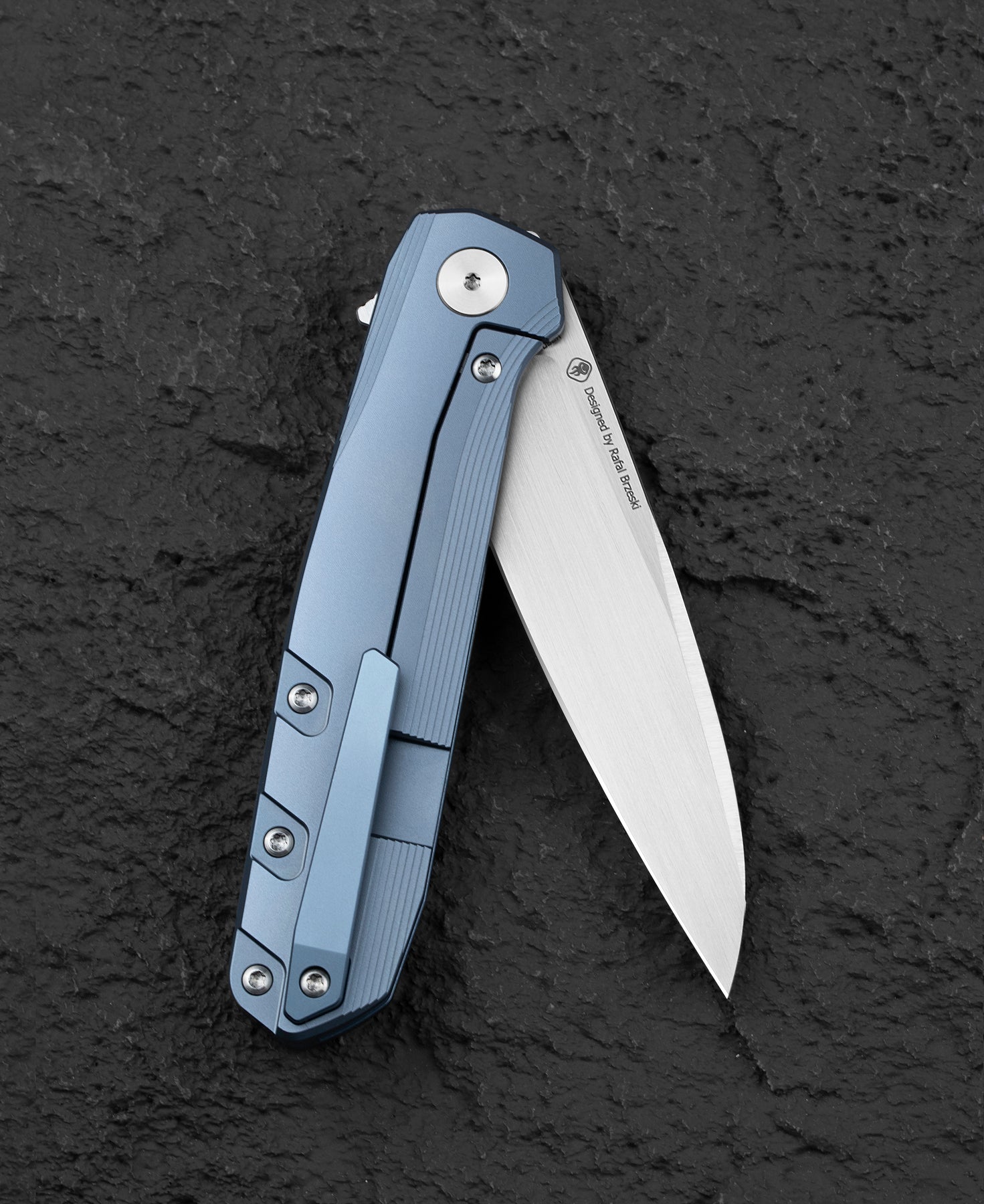 Bestech Knives 9 M390刃 钛柄 BT2408C 蓝色 2295