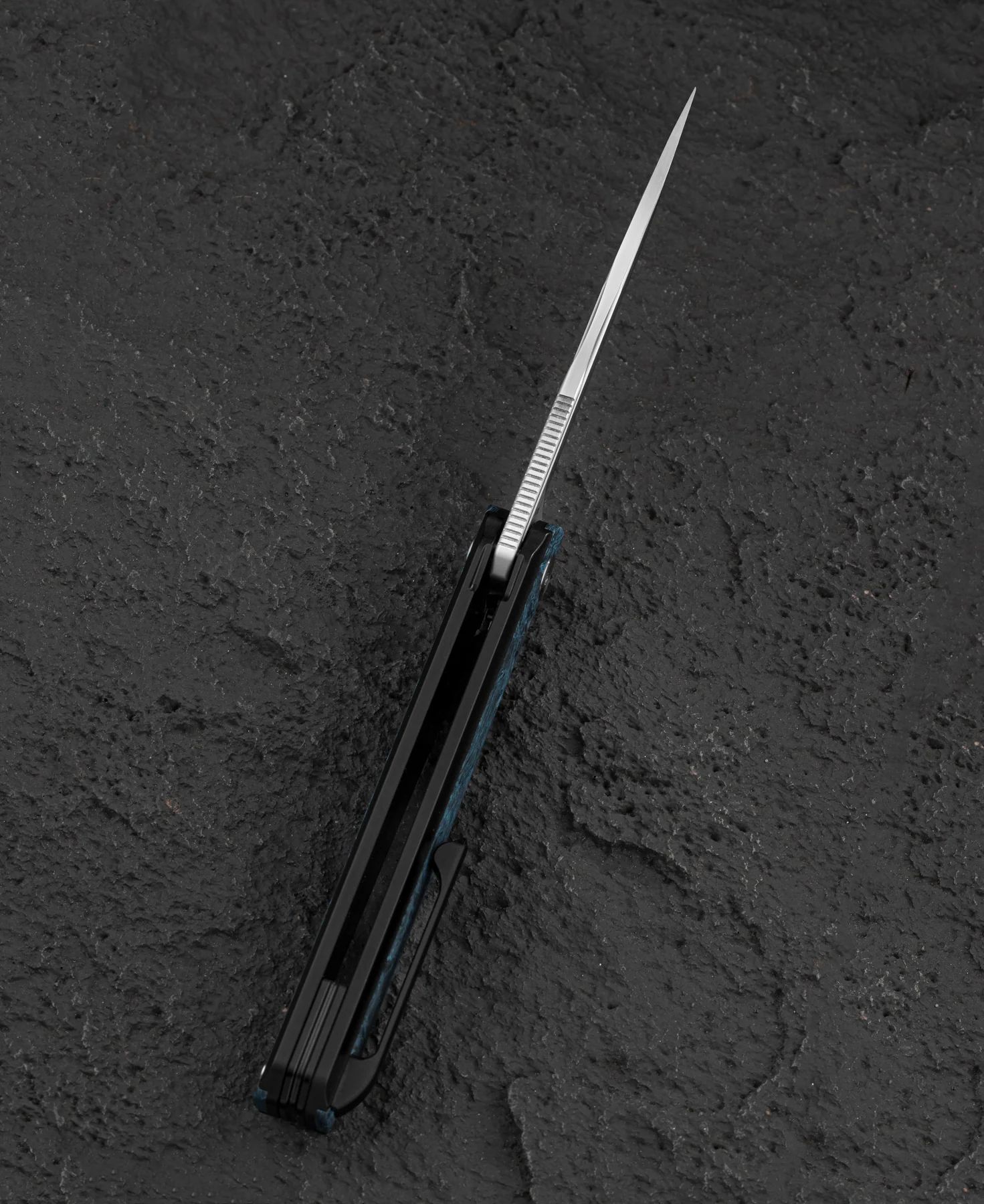 Bestech Spear Phisher M390钢 钛合金+碳纤维柄 BT2405C 黑色 2100