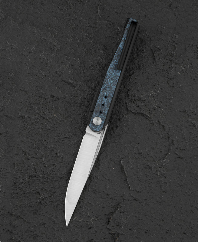 Bestech Spear Phisher M390钢 钛合金+碳纤维柄 BT2405C 黑色 2100