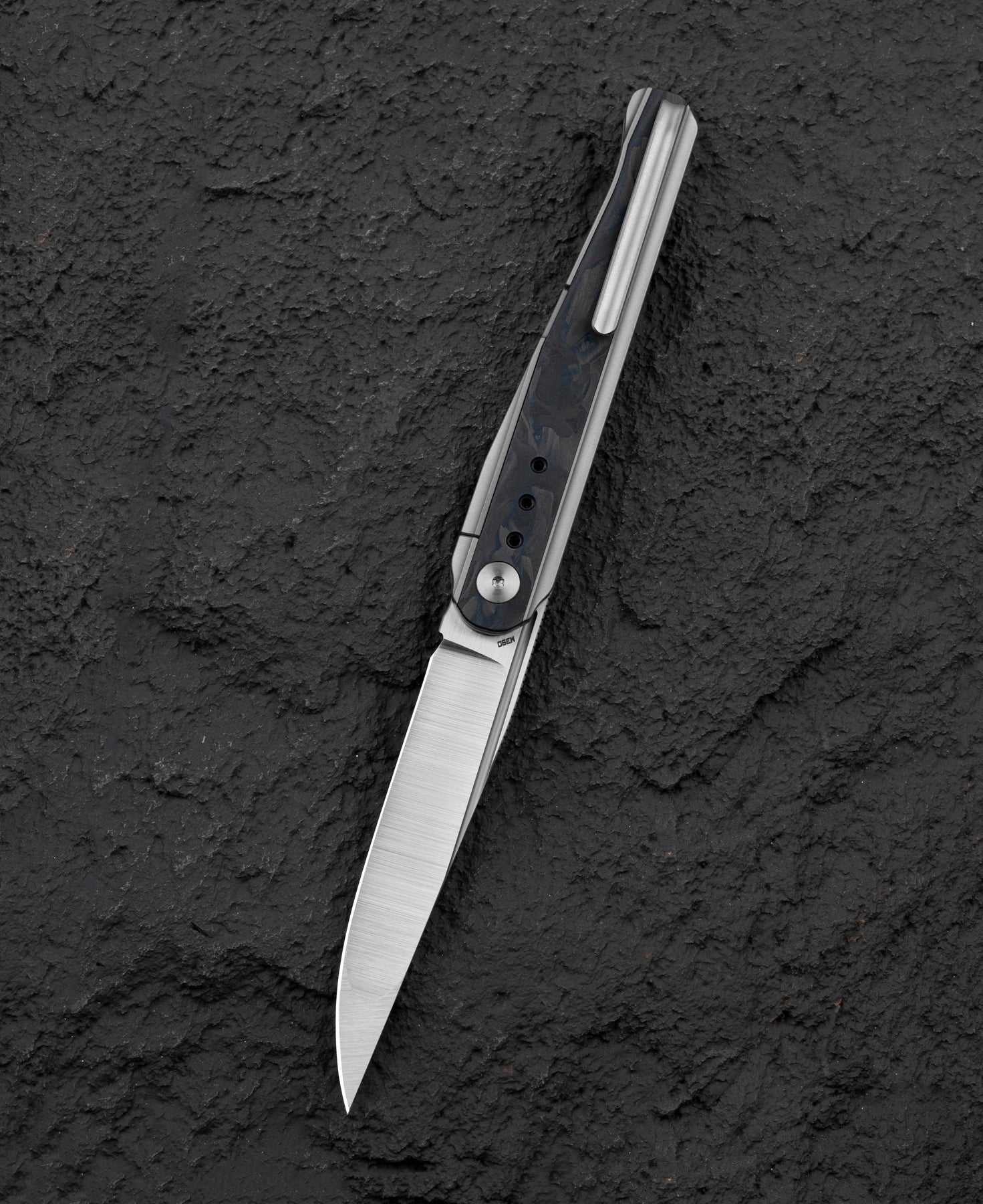 Bestech Spear Phisher M390钢 钛合金+碳纤维柄 BT2405B 灰色 2100
