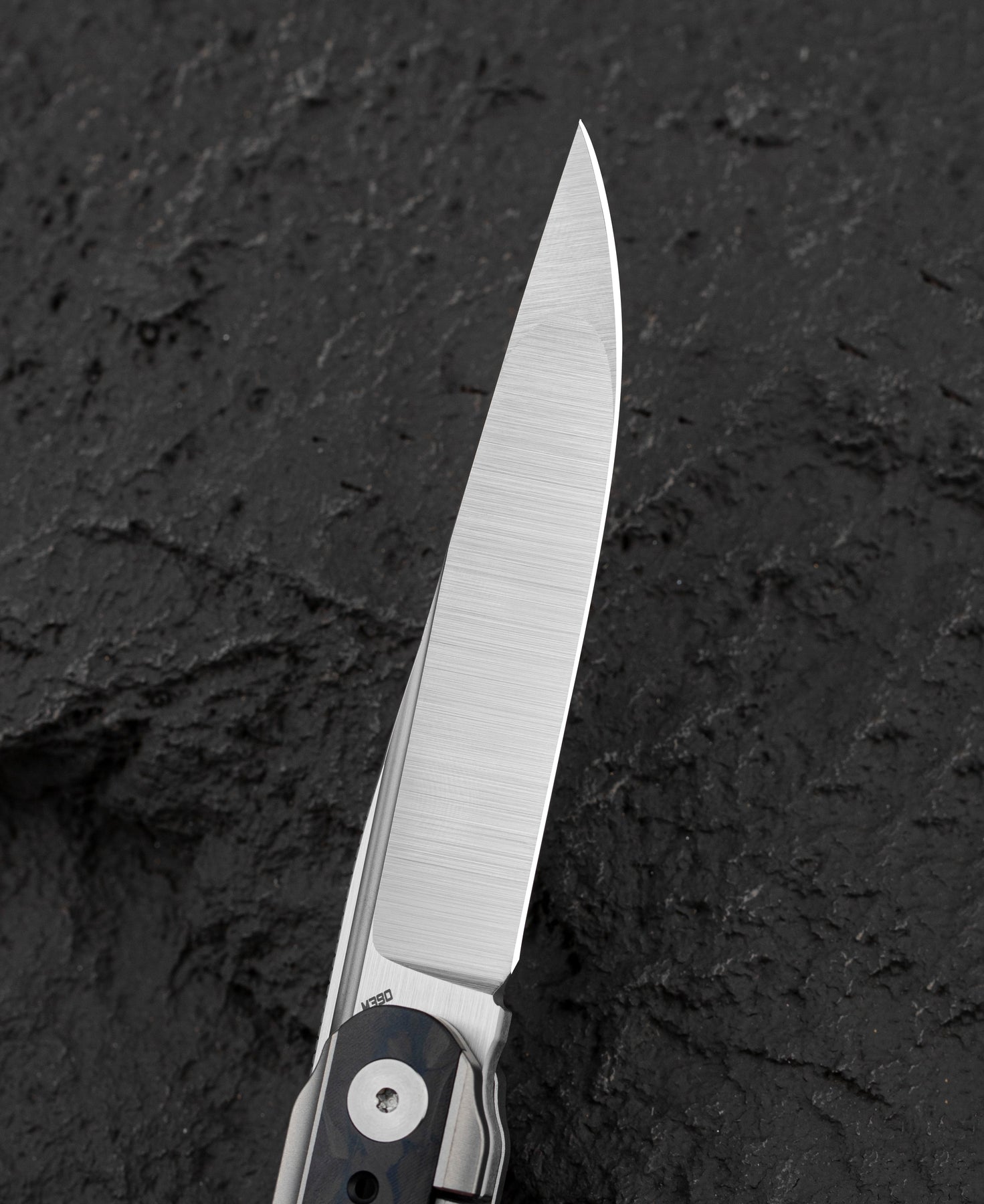 Bestech Spear Phisher M390钢 钛合金+碳纤维柄 BT2405B 灰色 2100