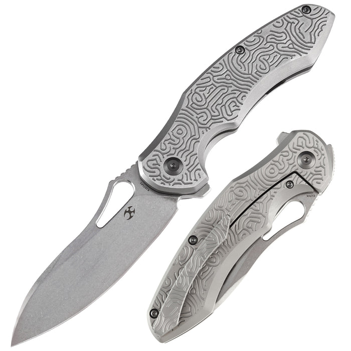 【预计11月发售】Kansept Echis CPM-S35VN钢 钛柄 K1071A1