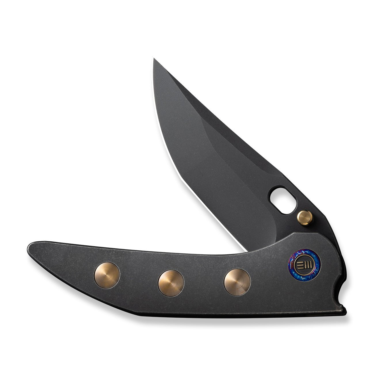 WEKNIFE Attor CPM-20CV钢 钛合金柄 WE23037-1 黑色 2960
