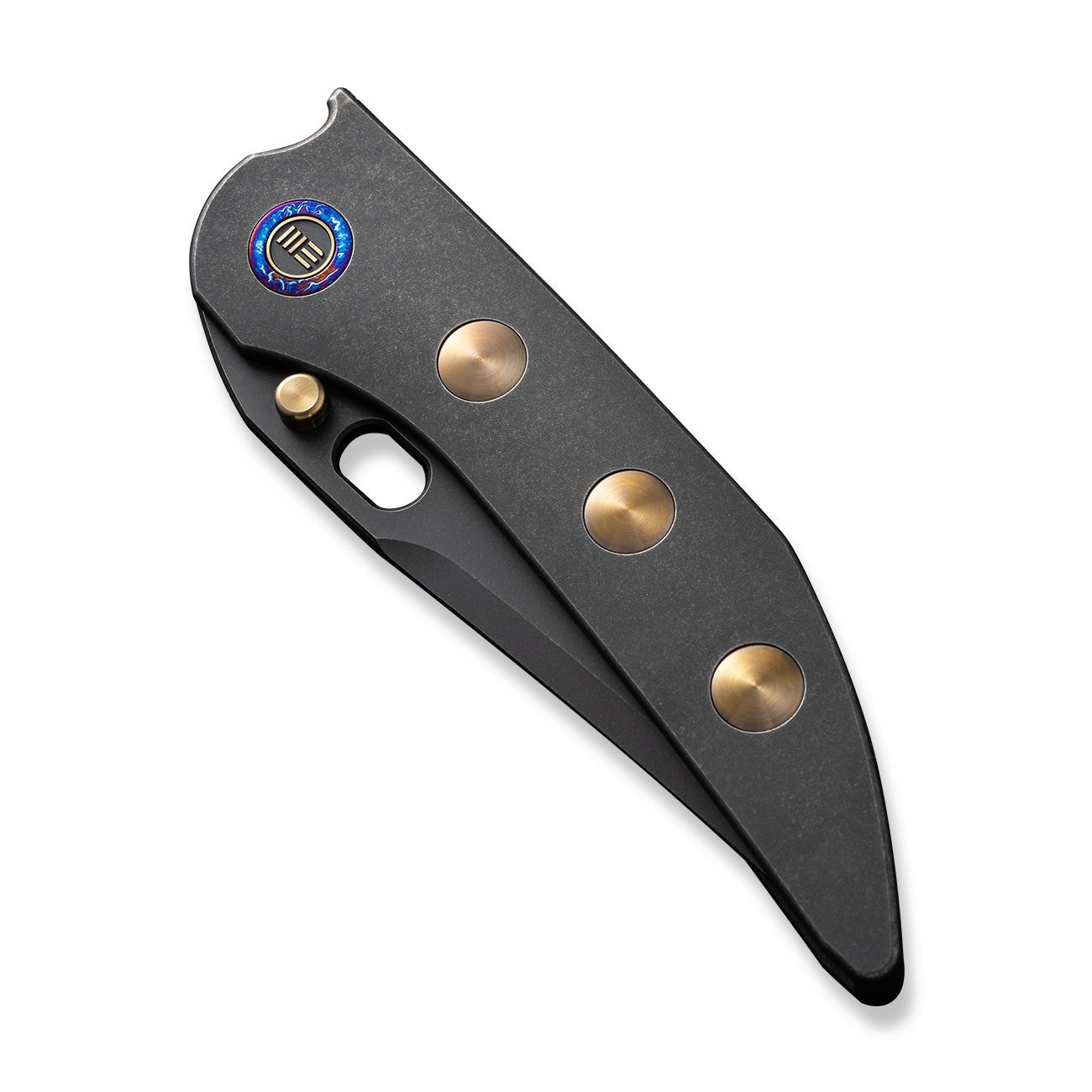 WEKNIFE Attor CPM-20CV钢 钛合金柄 WE23037-1 黑色 2960