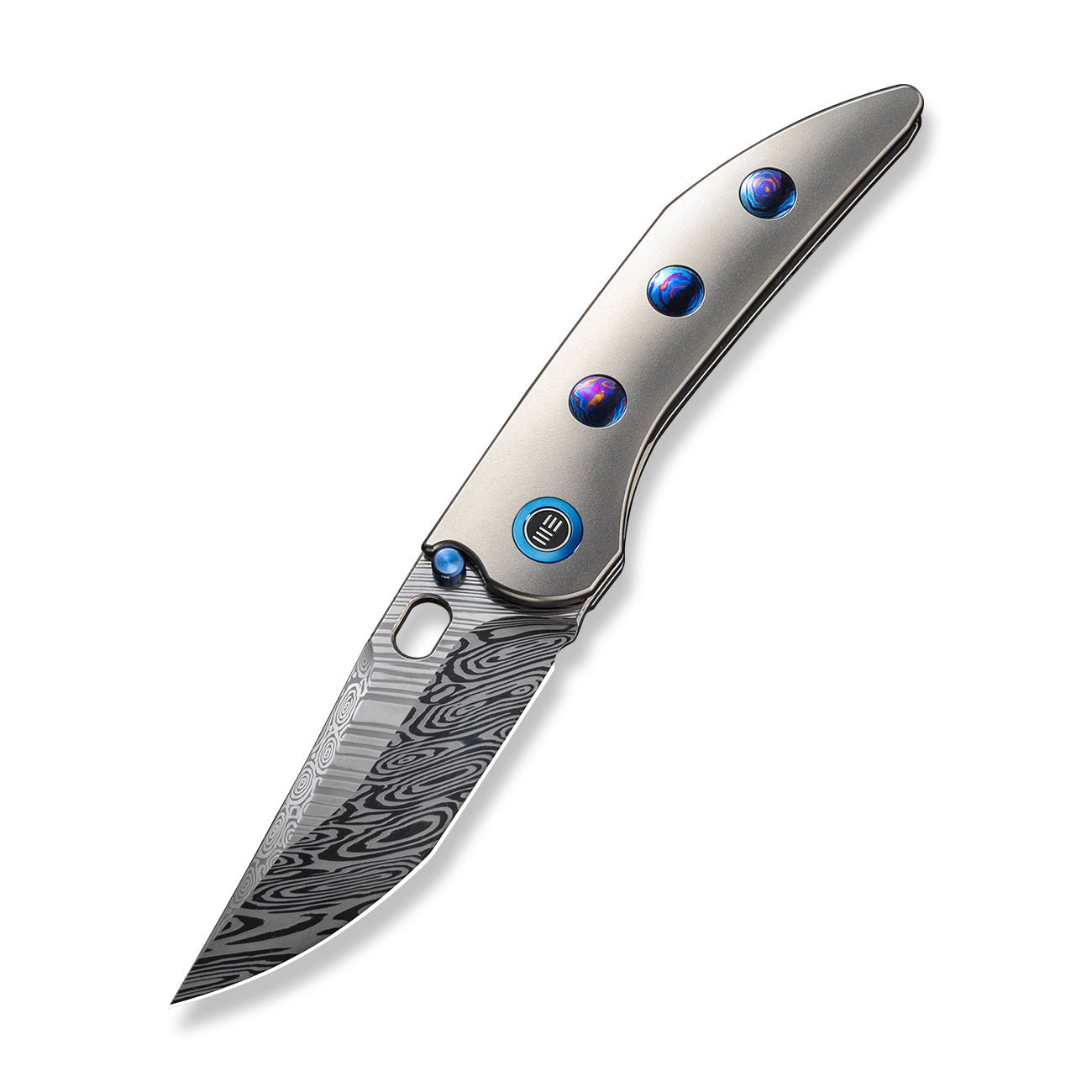 WEKNIFE Attor 大马士革钢 钛合金柄 WE23037-DS1 灰色 5380