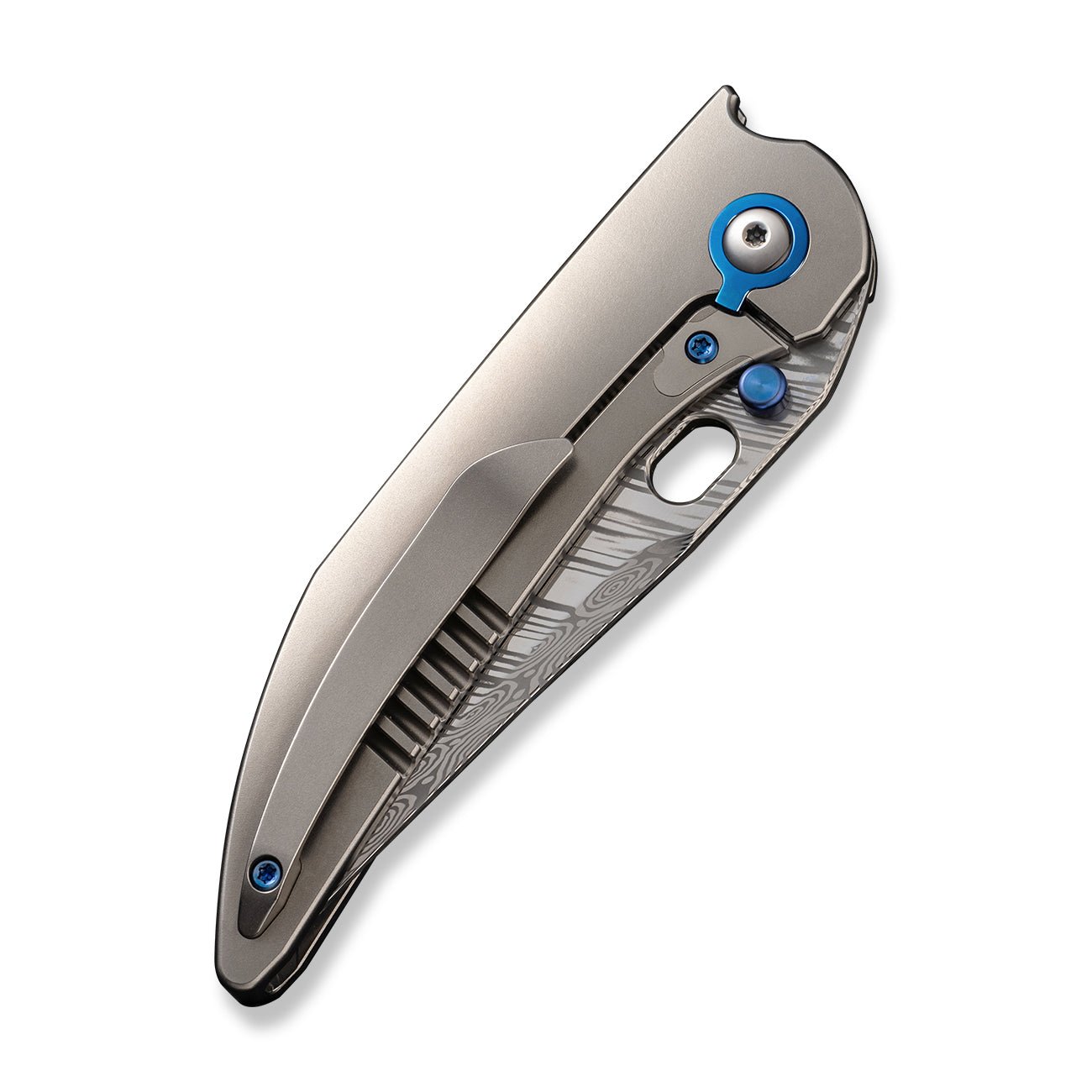 WEKNIFE Attor 大马士革钢 钛合金柄 WE23037-DS1 灰色 5380