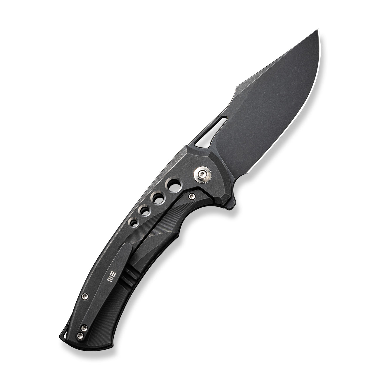 WEKNIFE Swiftfin CPM-20CV钢 钛合金柄 WE23051-1 黑色 2480