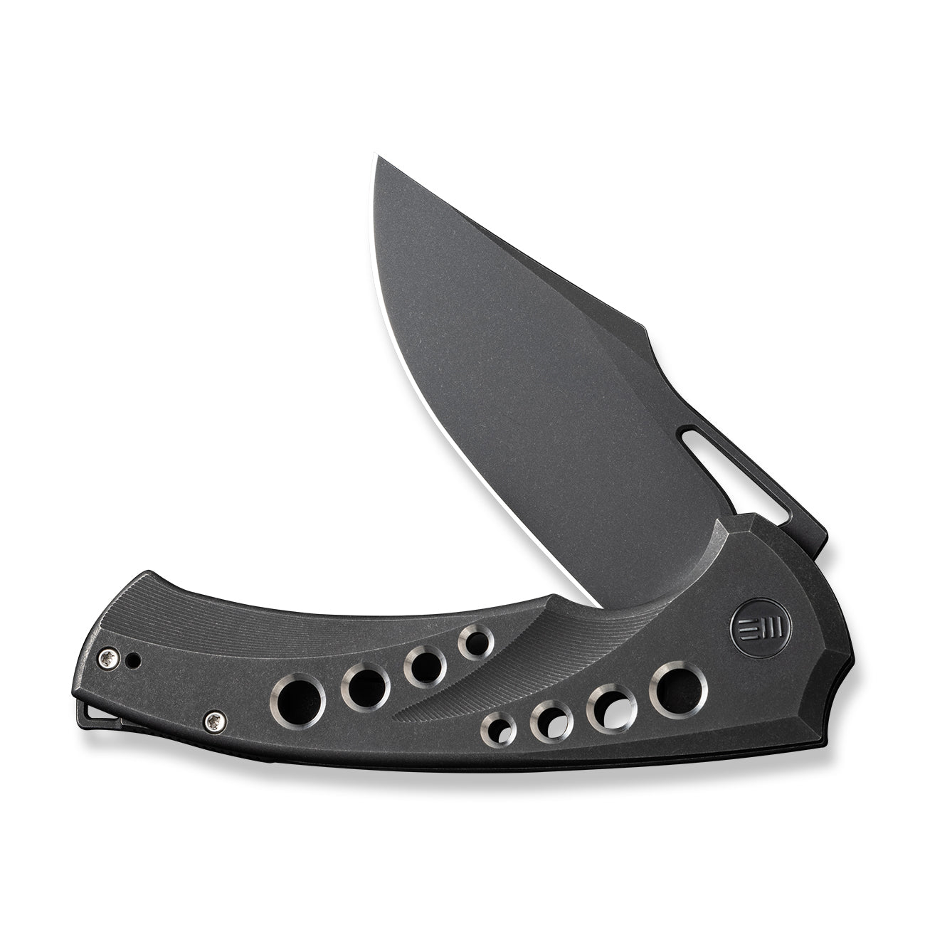 WEKNIFE Swiftfin CPM-20CV钢 钛合金柄 WE23051-1 黑色 2480