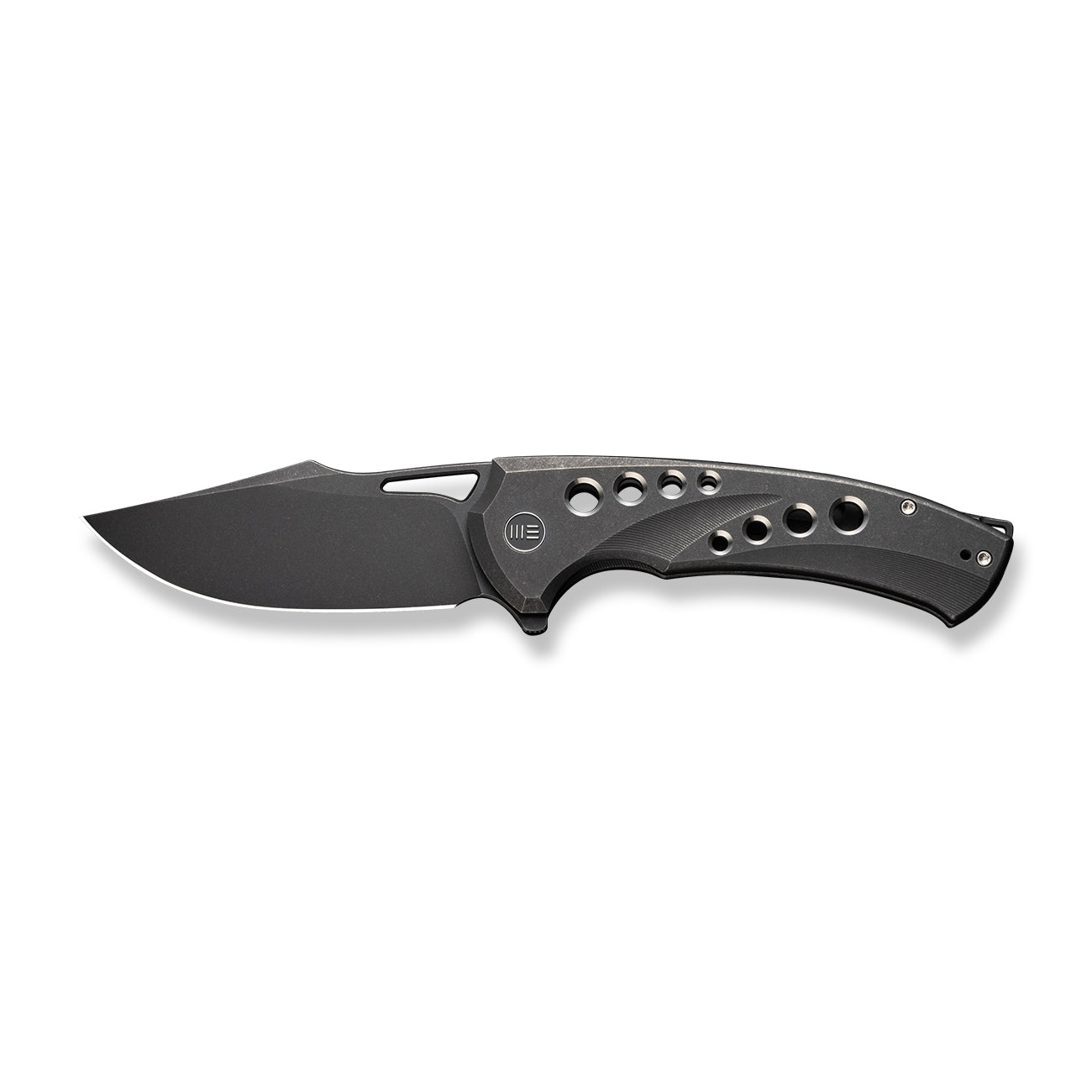 WEKNIFE Swiftfin CPM-20CV钢 钛合金柄 WE23051-1 黑色 2480