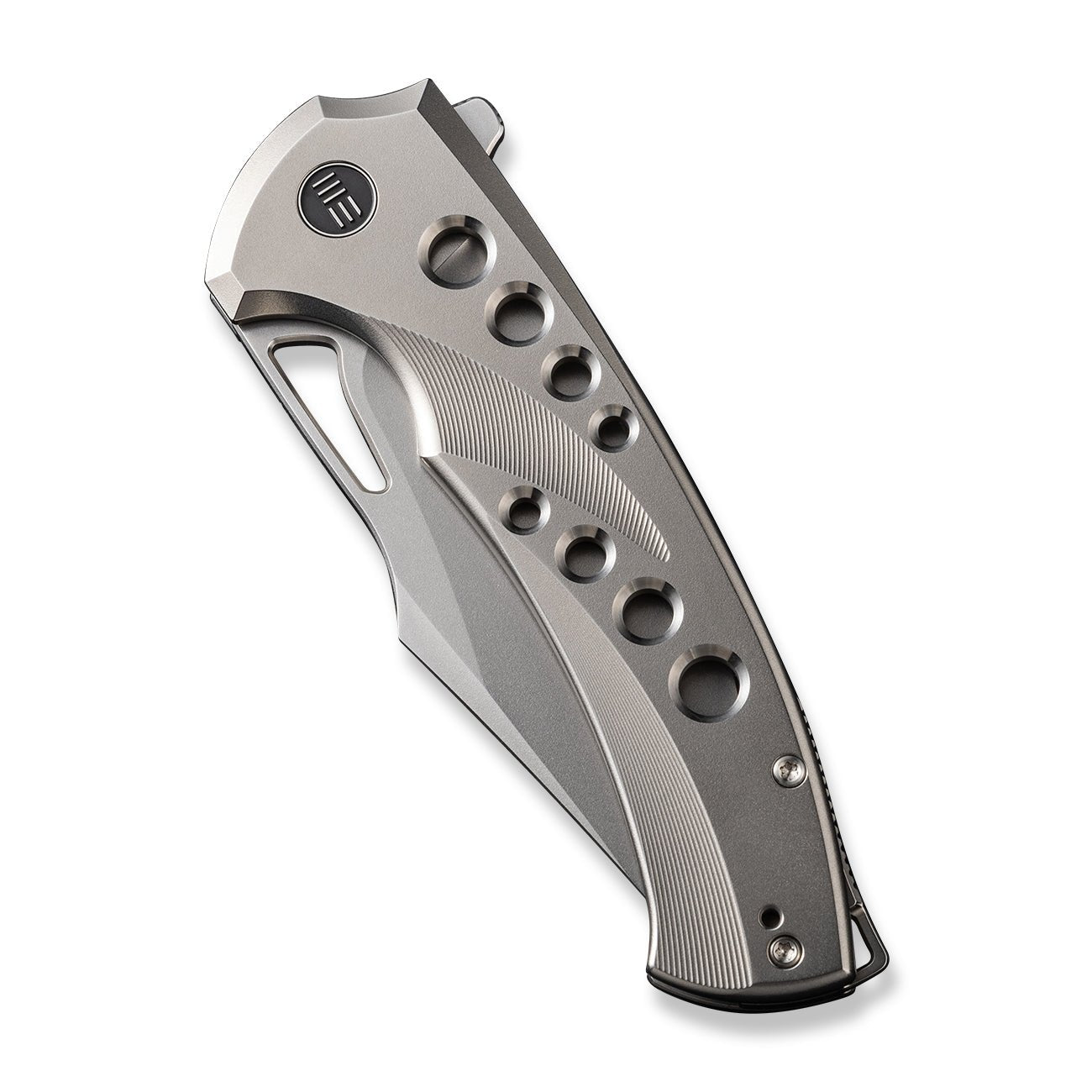 WEKNIFE Swiftfin CPM-20CV钢 钛合金柄 WE23051-2 灰色 2700