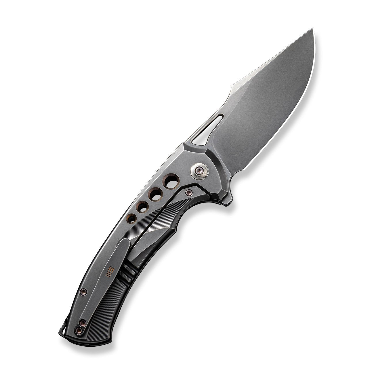 WEKNIFE Swiftfin CPM-20CV钢 钛合金柄 WE23051-3 灰色 2700