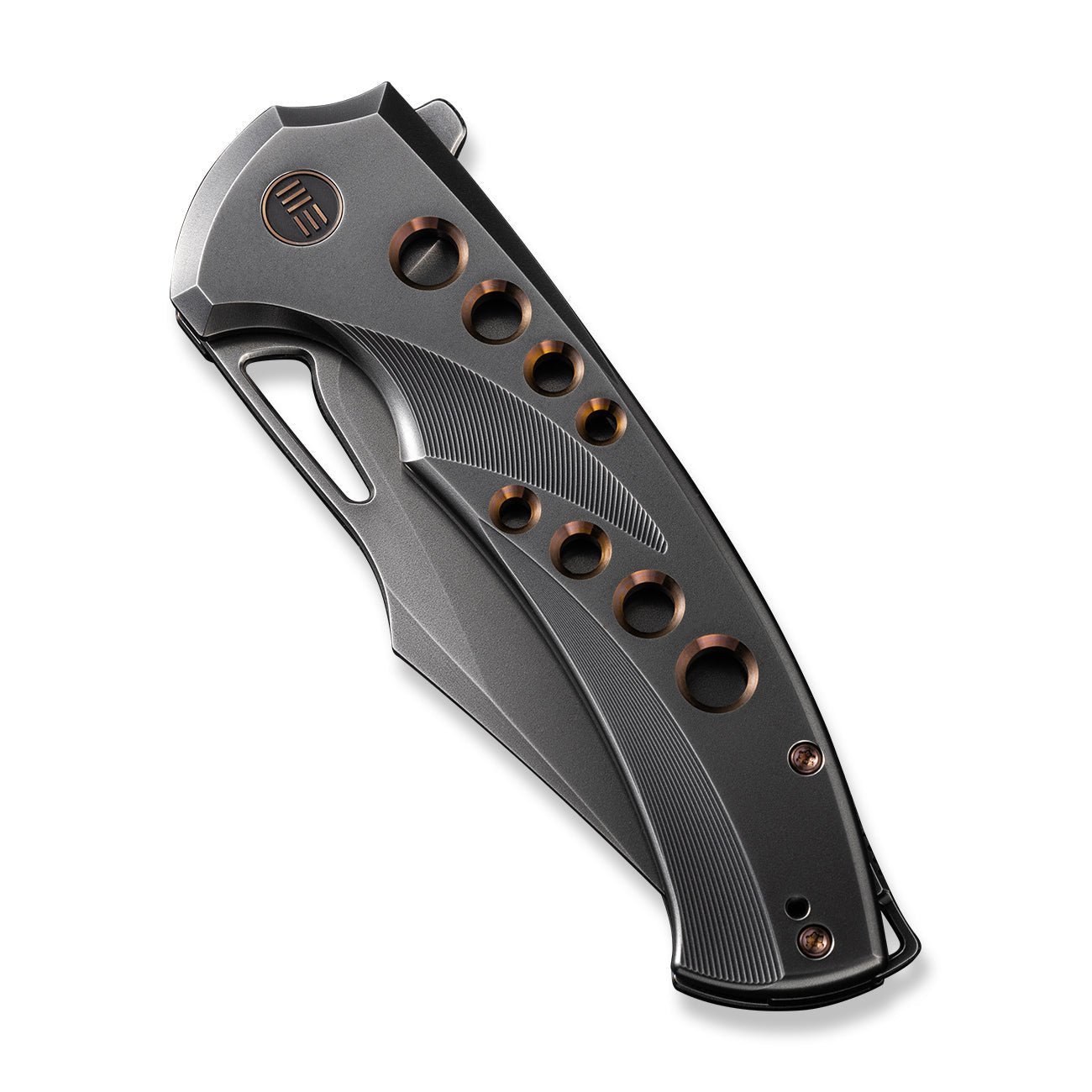 WEKNIFE Swiftfin CPM-20CV钢 钛合金柄 WE23051-3 灰色 2700