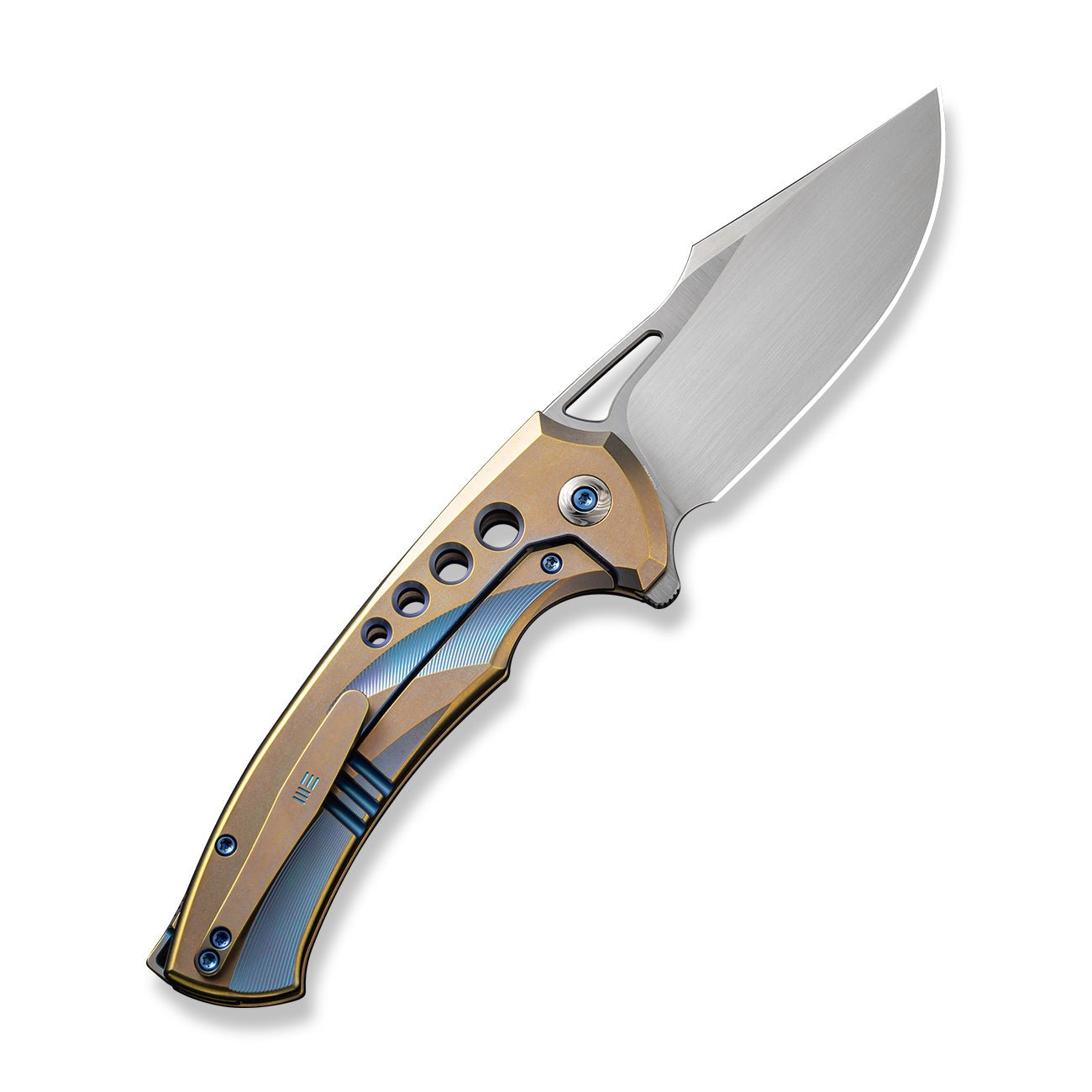 WEKNIFE Swiftfin CPM-20CV钢 钛合金柄 WE23051-4 古铜色 2480