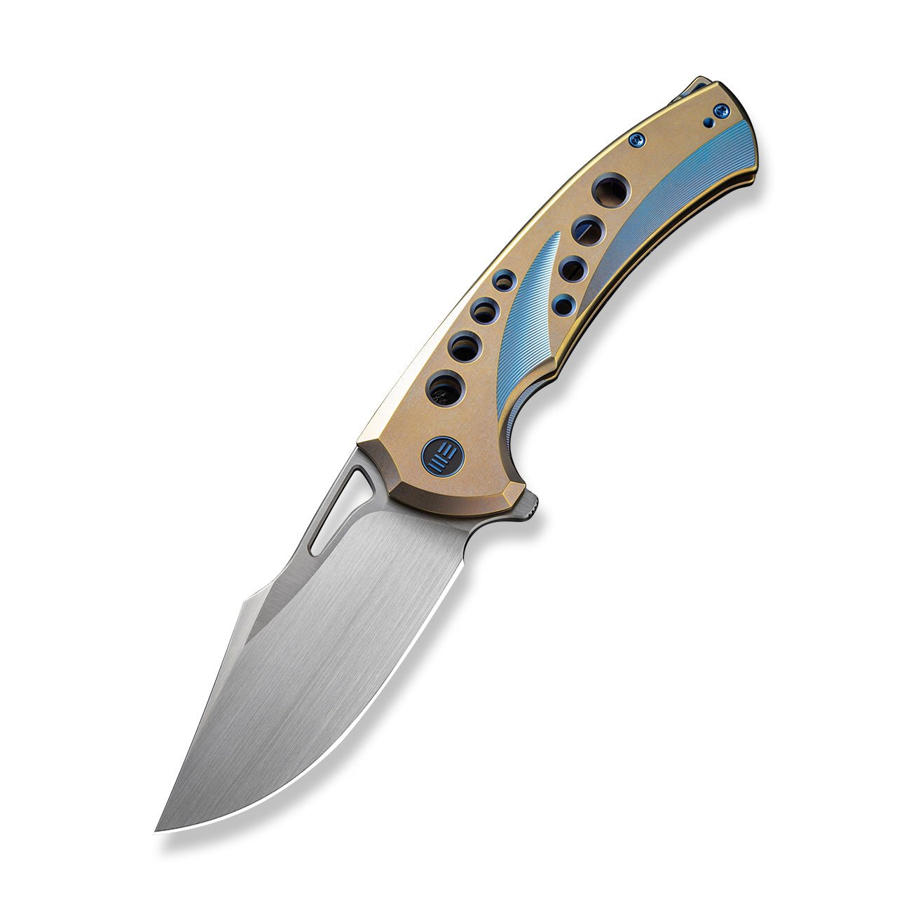 WEKNIFE Swiftfin CPM-20CV钢 钛合金柄 WE23051-4 古铜色 2480