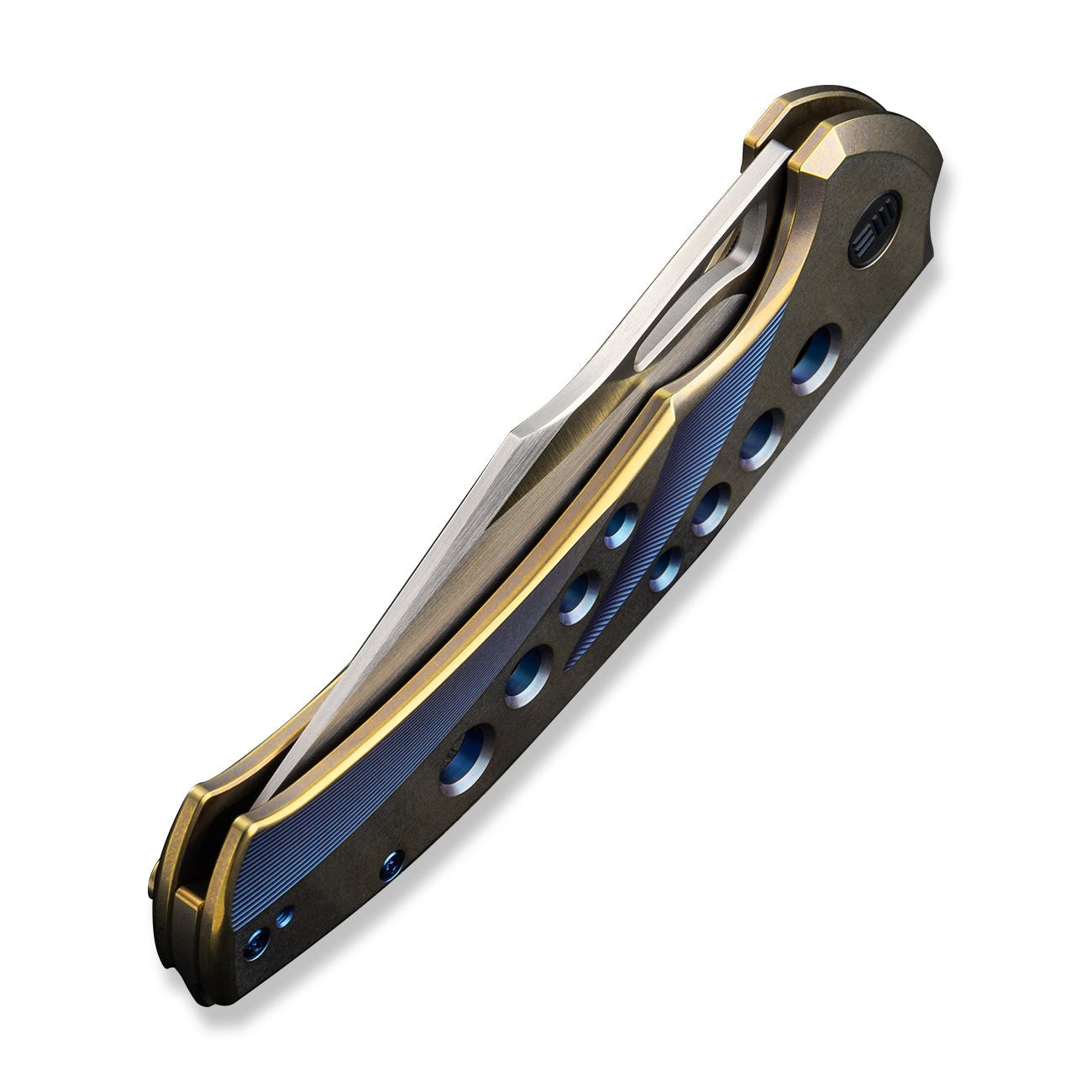 WEKNIFE Swiftfin CPM-20CV钢 钛合金柄 WE23051-4 古铜色 2480