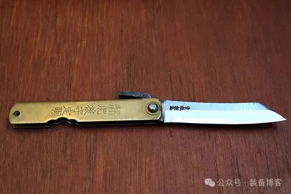价低质优：参考日本武士刀制作工艺的传统折刀肥后守