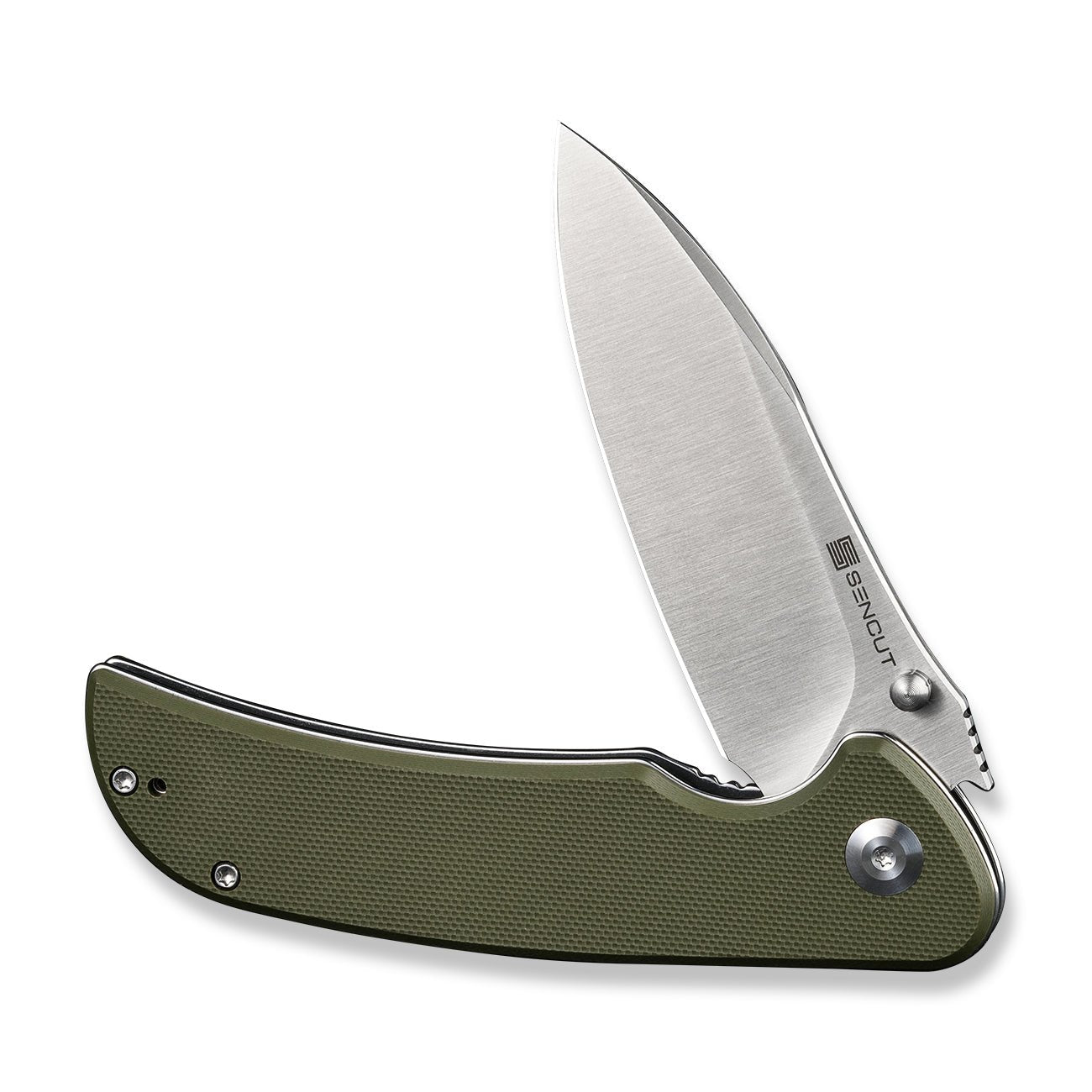 SENCUT Borzam 9Cr18MoV钢 G10手柄 S23077-1 绿色 335