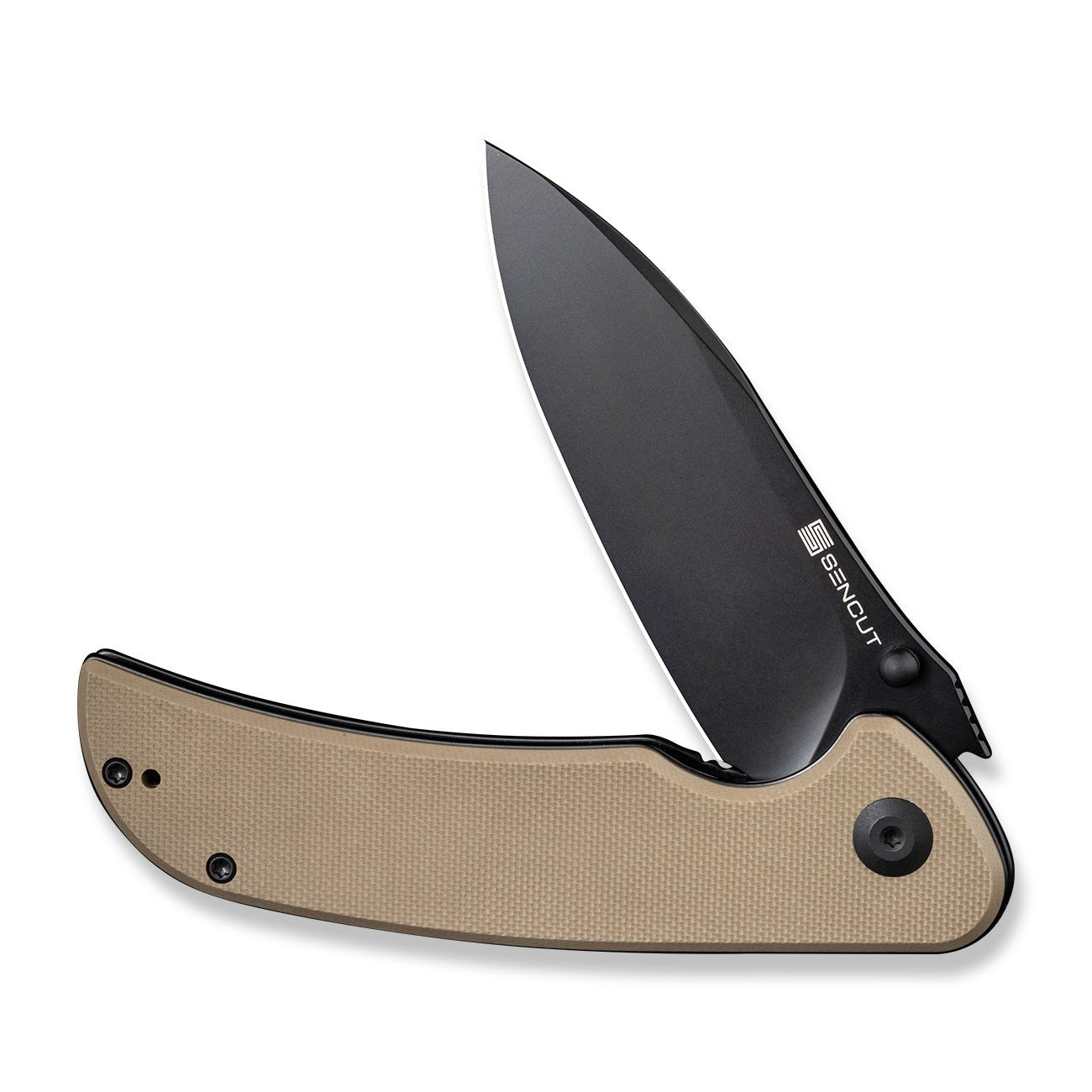 SENCUT Borzam 9Cr18MoV钢 G10手柄 S23077-2 棕色 335