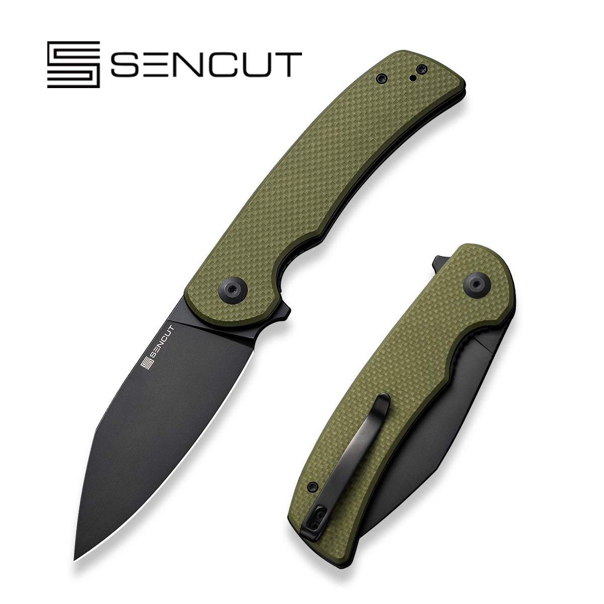 SENCUT Omniform 9Cr18MoV钢 G10手柄 S23064-1 绿色 335