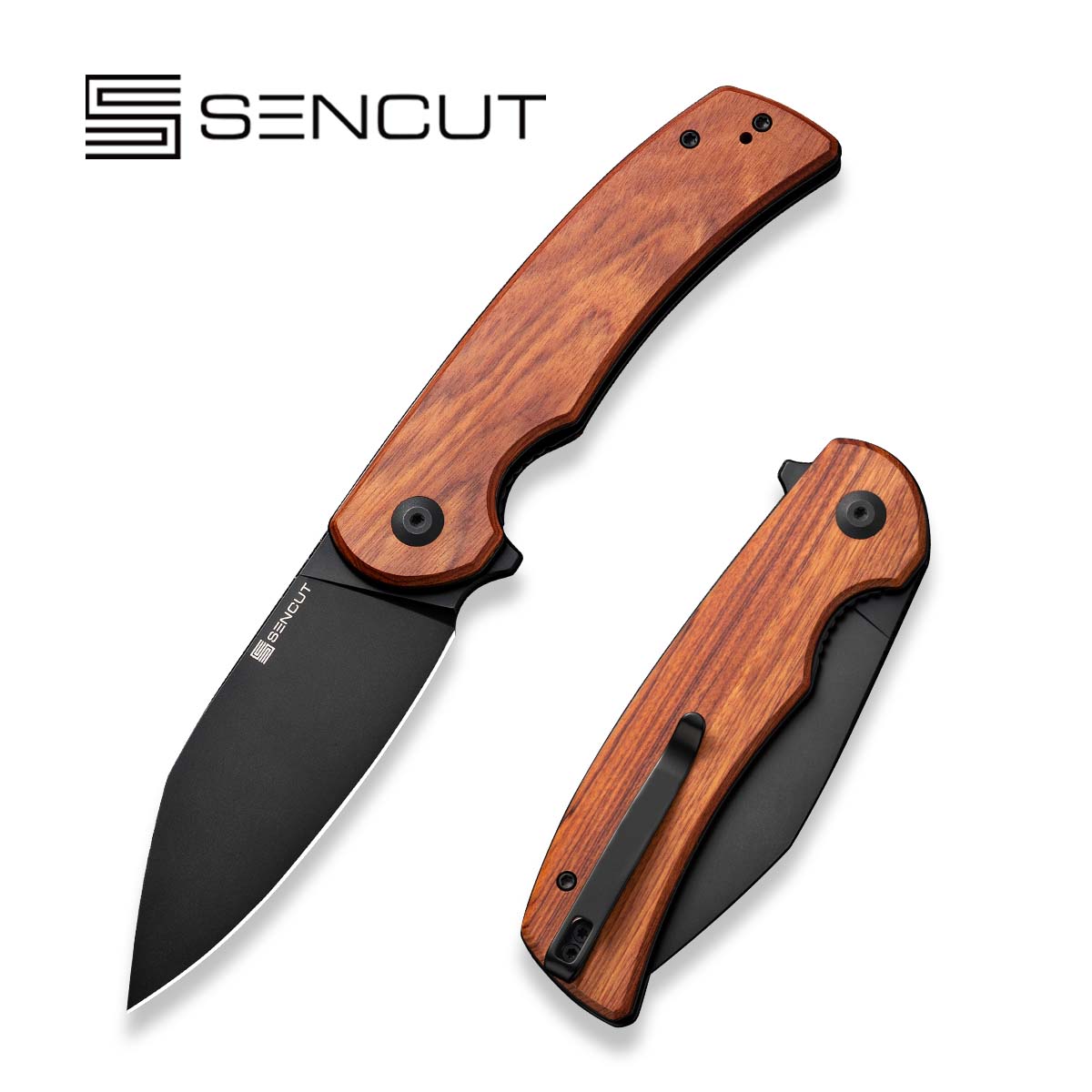 SENCUT Omniform 9Cr18MoV钢 木柄 S23064-3 木色 350