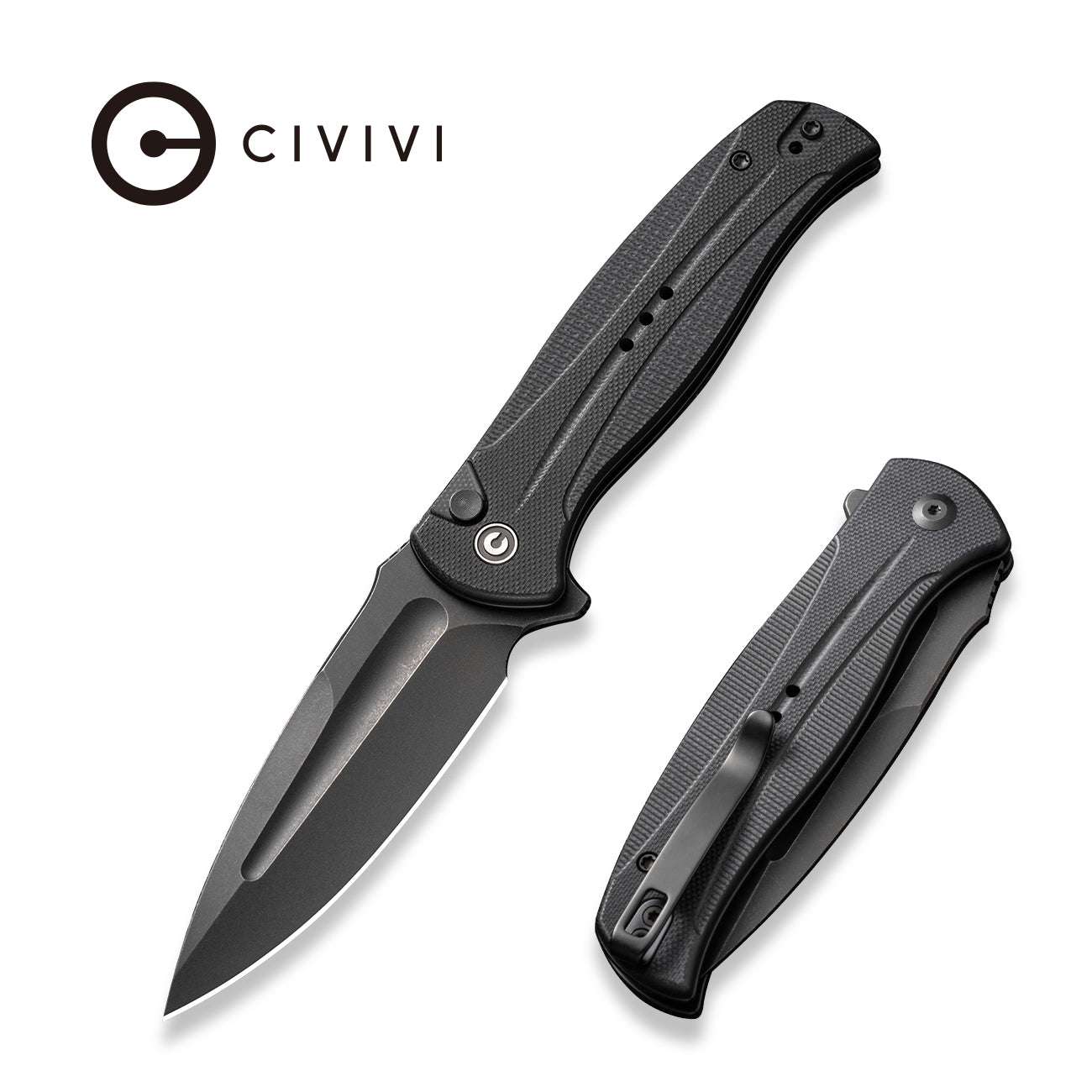 CIVIVI Incindie 14C28N钢 G10柄 C23053-1 黑色 548