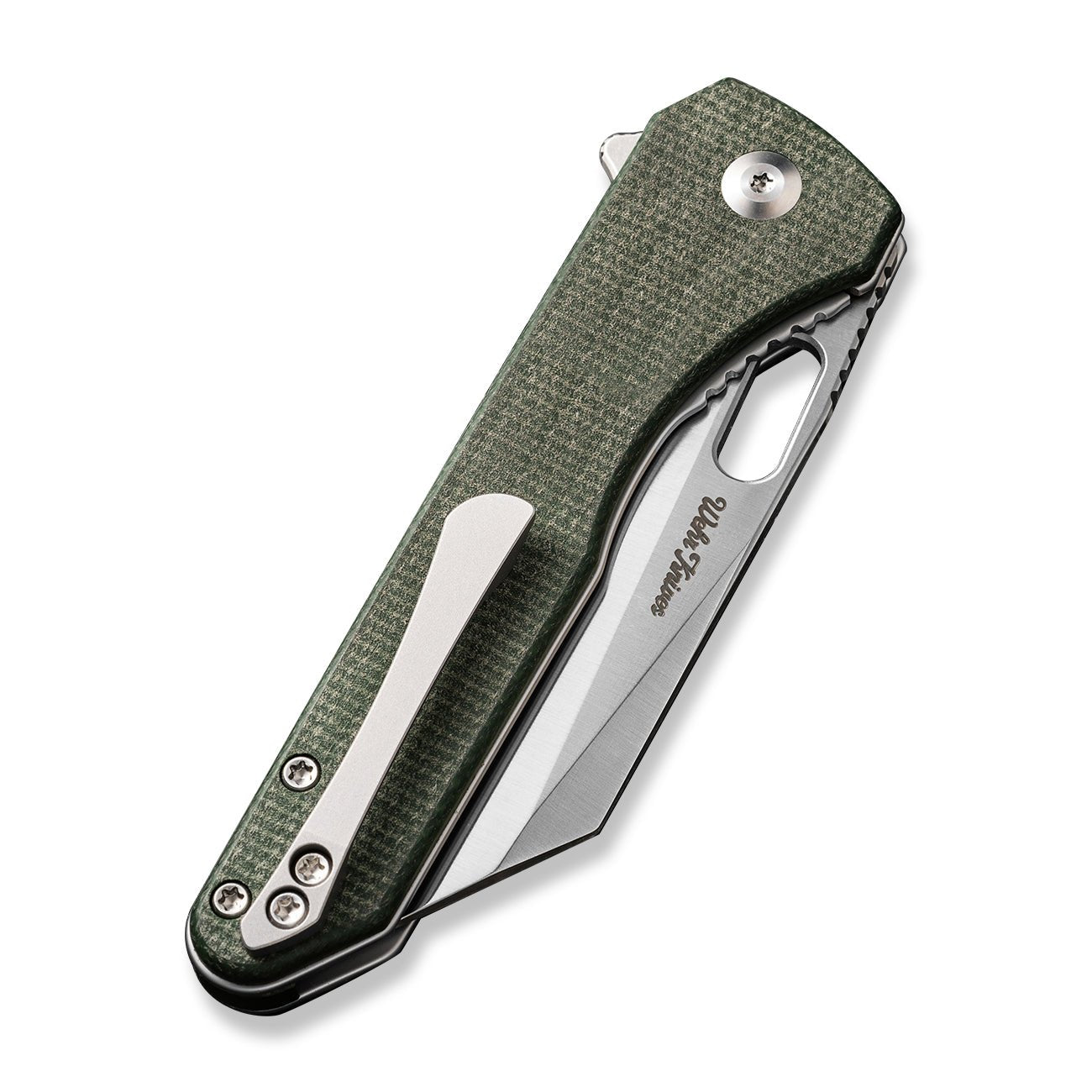 CIVIVI Nugz 14C28N钢 G10柄 C23060-2 绿色 498