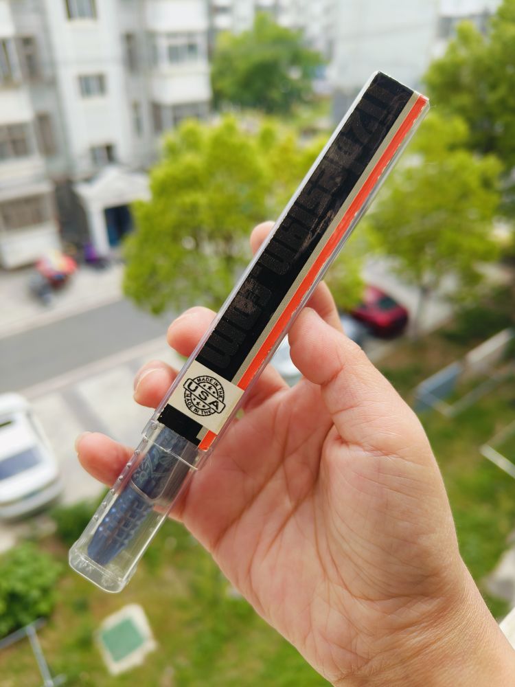 【售完】Ti2 Design 钛合金磁蚀刻阳极氧化蓝色 磁吸式 圆珠笔 原价1580 清仓价1100
