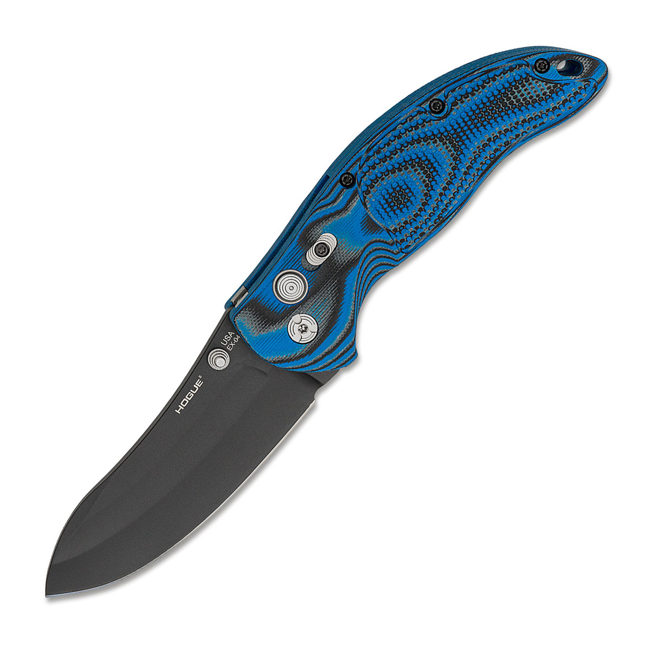 Hogue EX04 154CM钢 G10柄 34453 蓝黑色 1920