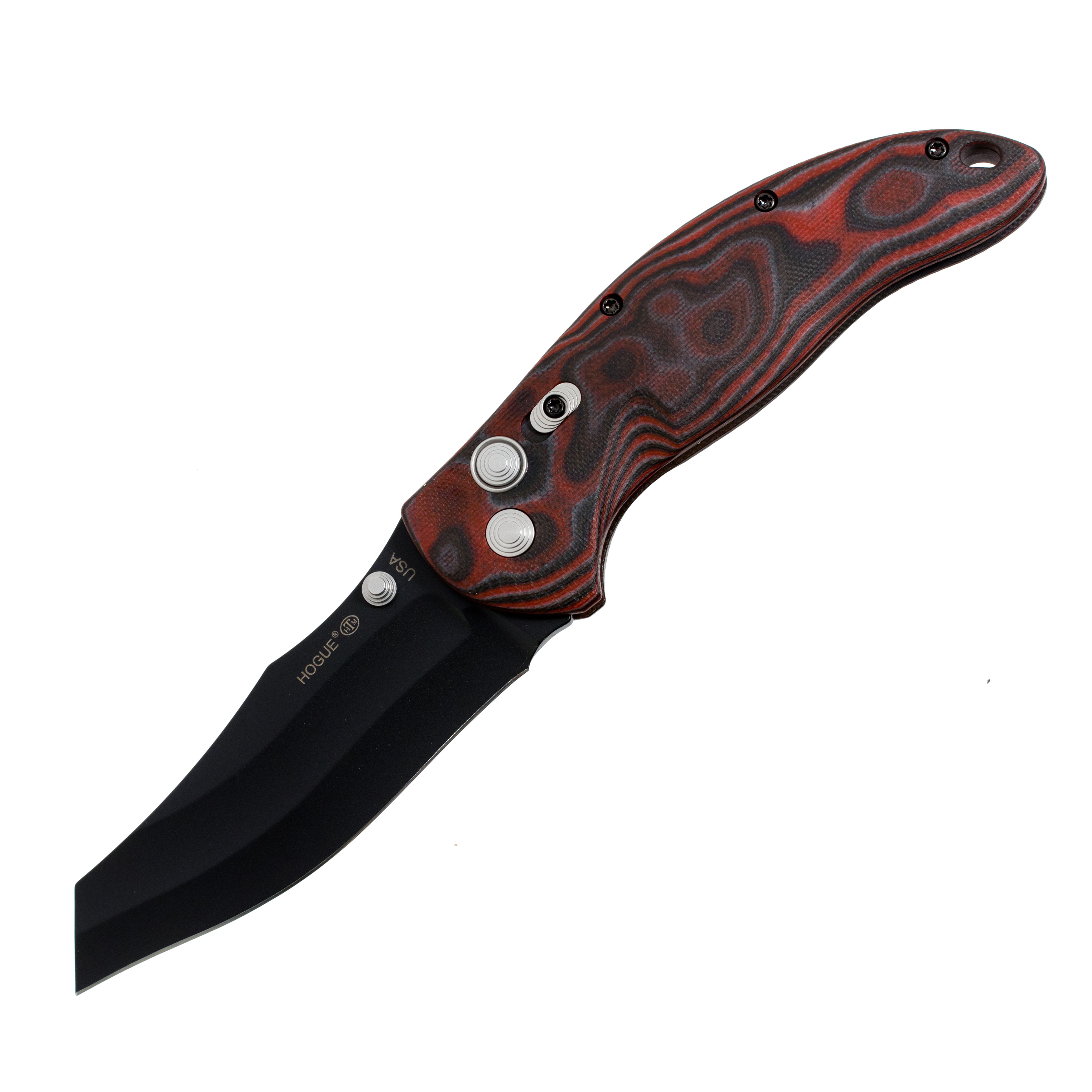 Hogue EX04 154CM钢 G10柄 34442 红黑色 1920
