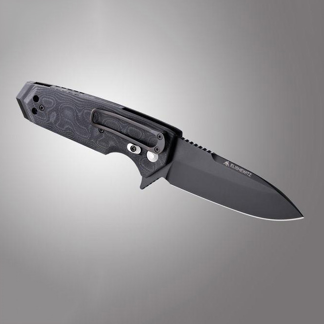 Hogue EX02 154CM钢 G10柄 34239 G10大马士革钢纹 1600