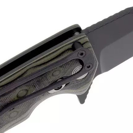 Hogue EX02 154CM钢 G10柄 34238 G10大马士革钢纹 1600