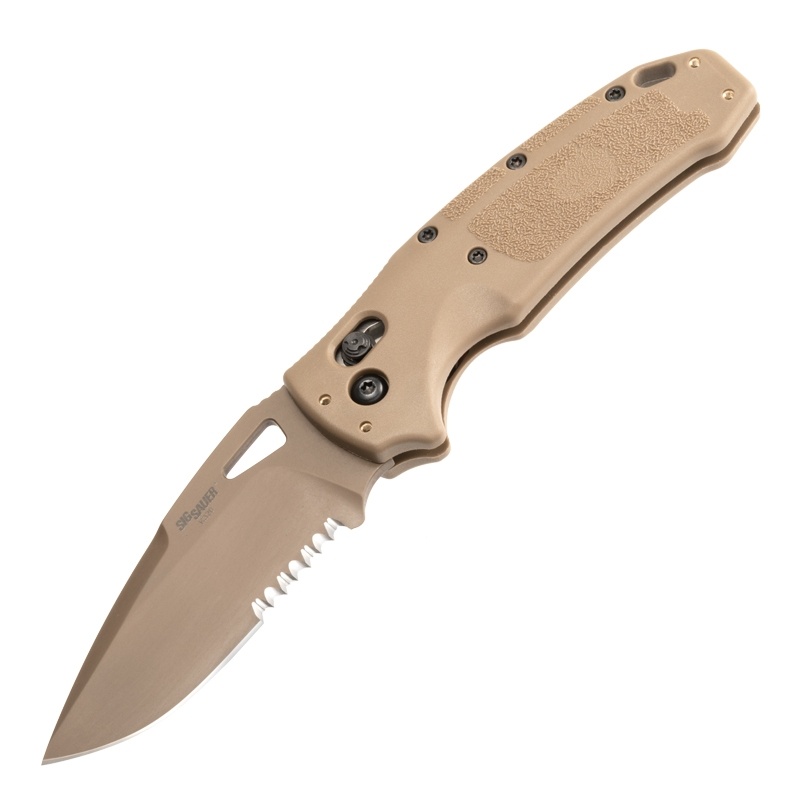 Hogue SIG K320 M17/M18 CPM-S30V钢 G10柄 36363 棕色 1580