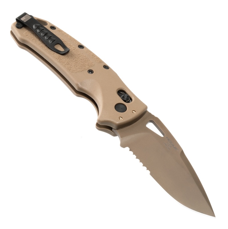 Hogue SIG K320 M17/M18 CPM-S30V钢 G10柄 36363 棕色 1580