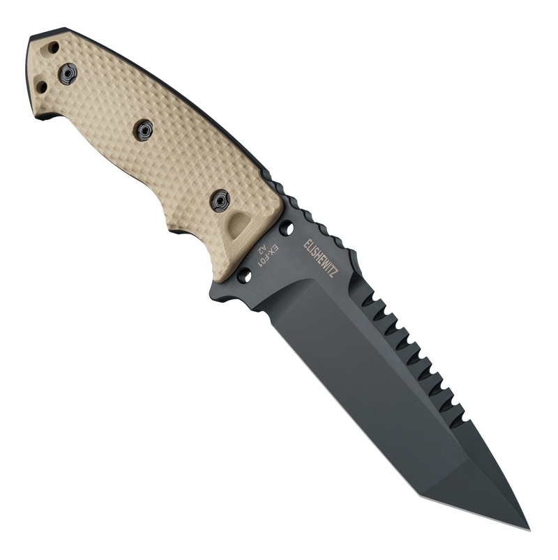 Hogue EX-F01 A2工具钢 G10柄 35127 棕色 1990