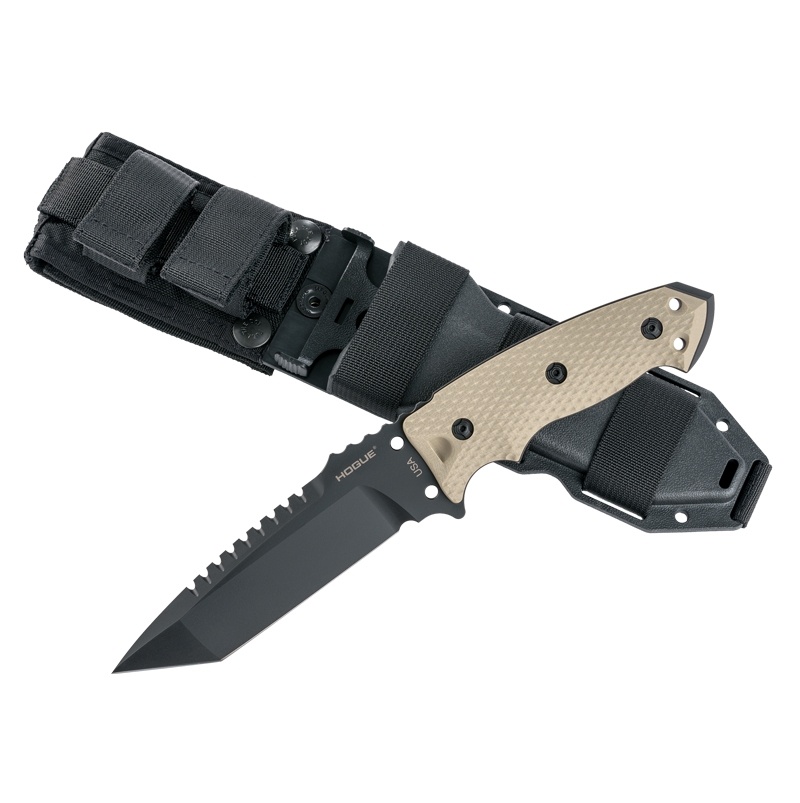 Hogue EX-F01 A2工具钢 G10柄 35127 棕色 1990