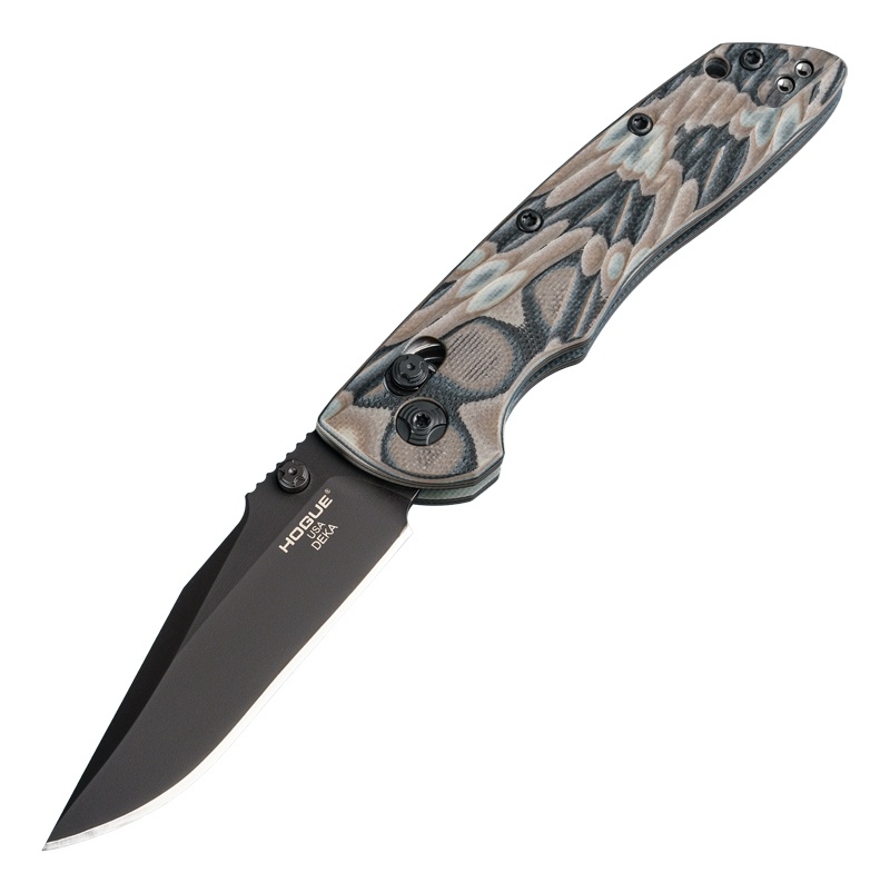 Hogue Deka Manual  CPM-20CV钢 G10柄 24277 迷彩 1600
