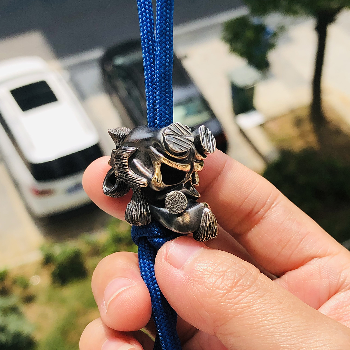 Cpprhd 地狱男爵吊坠刀坠饰品 铜+银版本