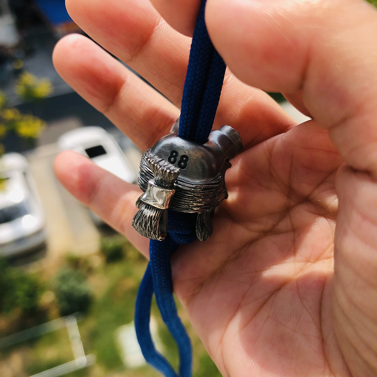 Cpprhd 地狱男爵吊坠刀坠饰品 银版本