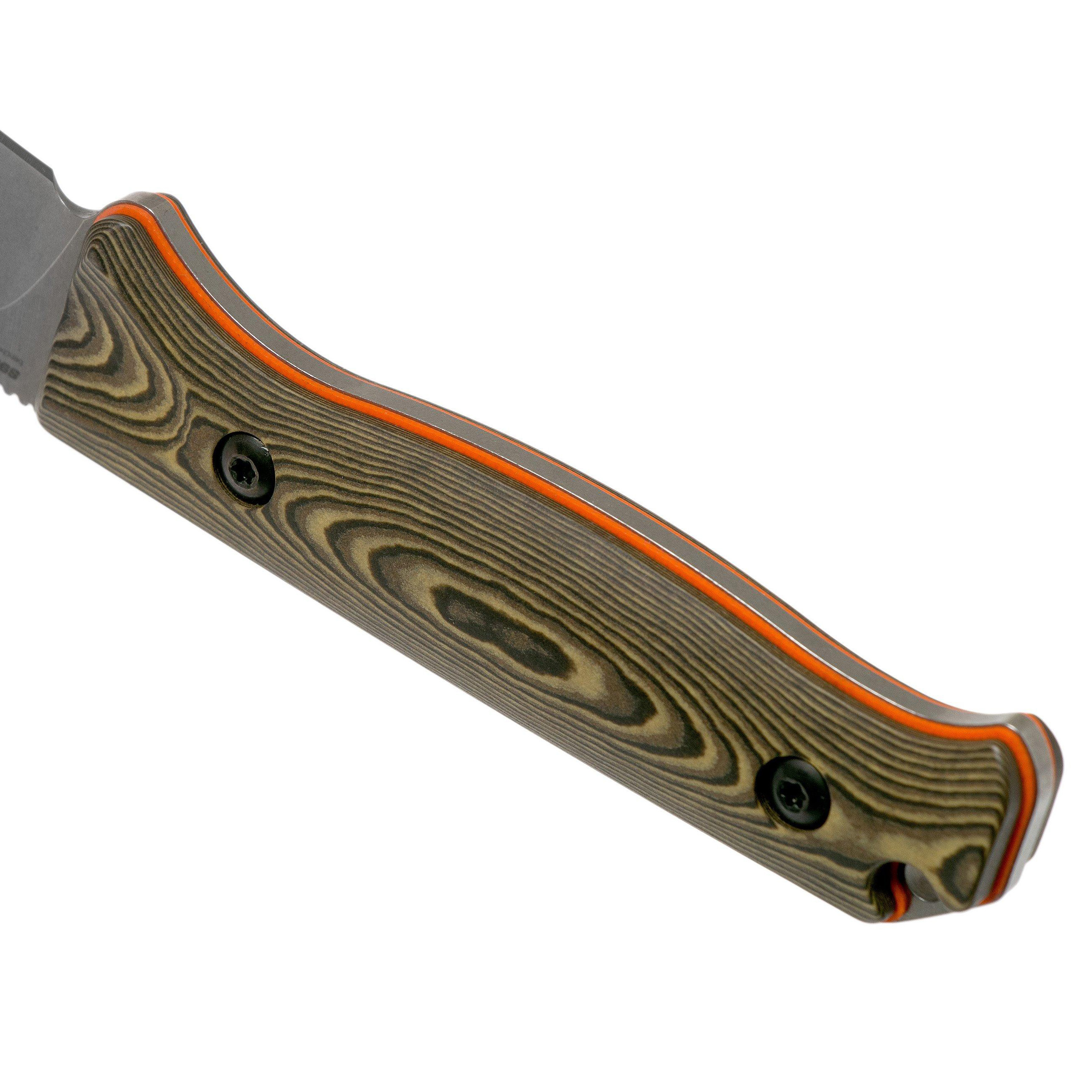 Benchmade HUNT CPM-S90V钢 G10柄 15002-1 木纹 1960