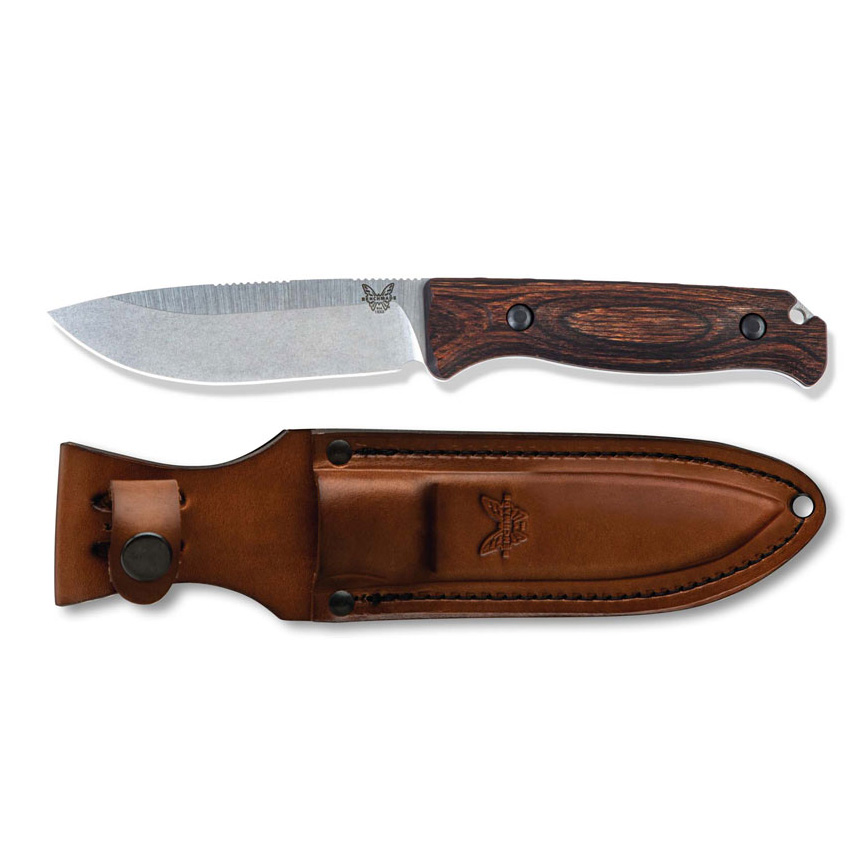 Benchmade CPM-S30V钢 稳定木柄 15002 木纹 1540