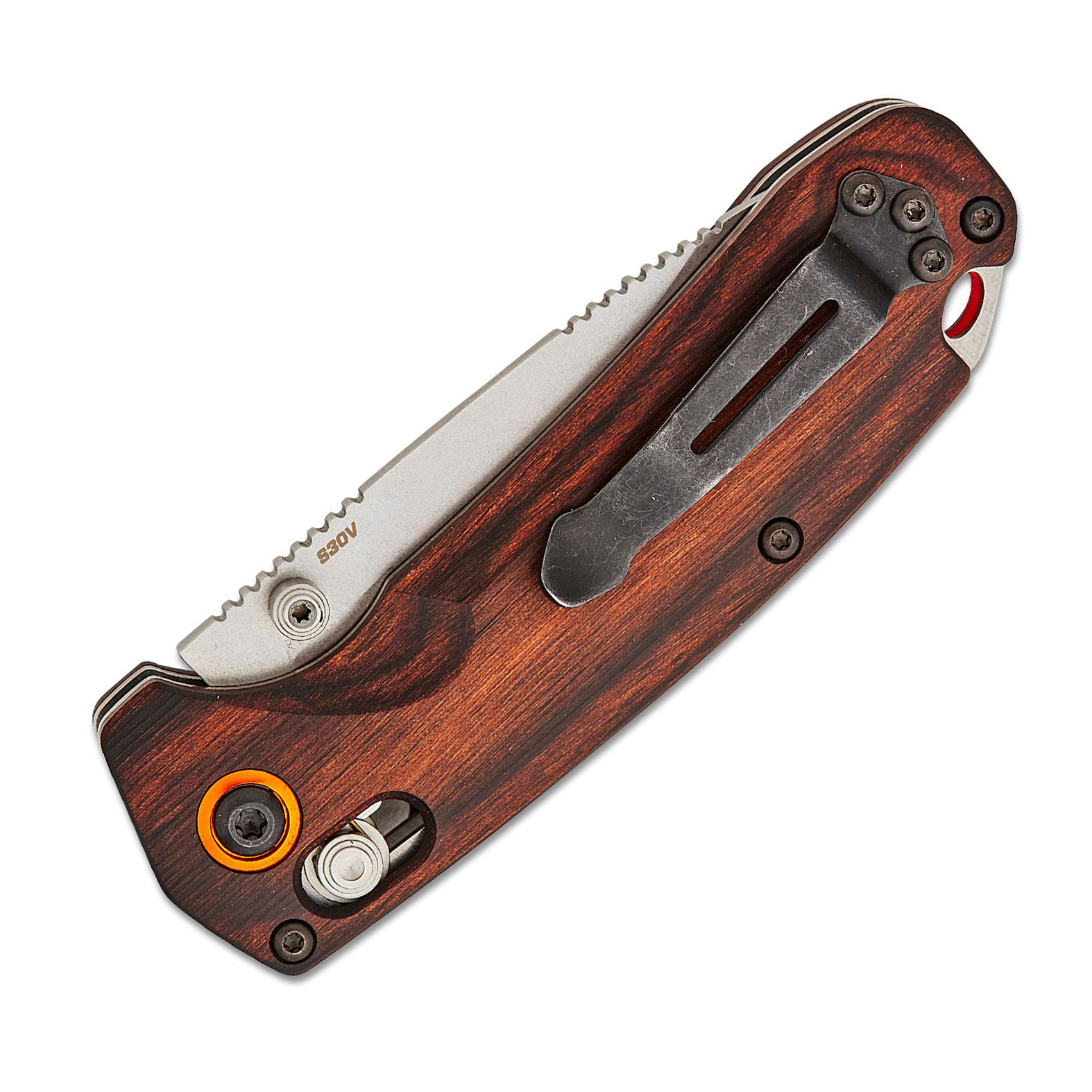 Benchmade CPM-S30V钢 稳定木柄 15032 木纹 1500