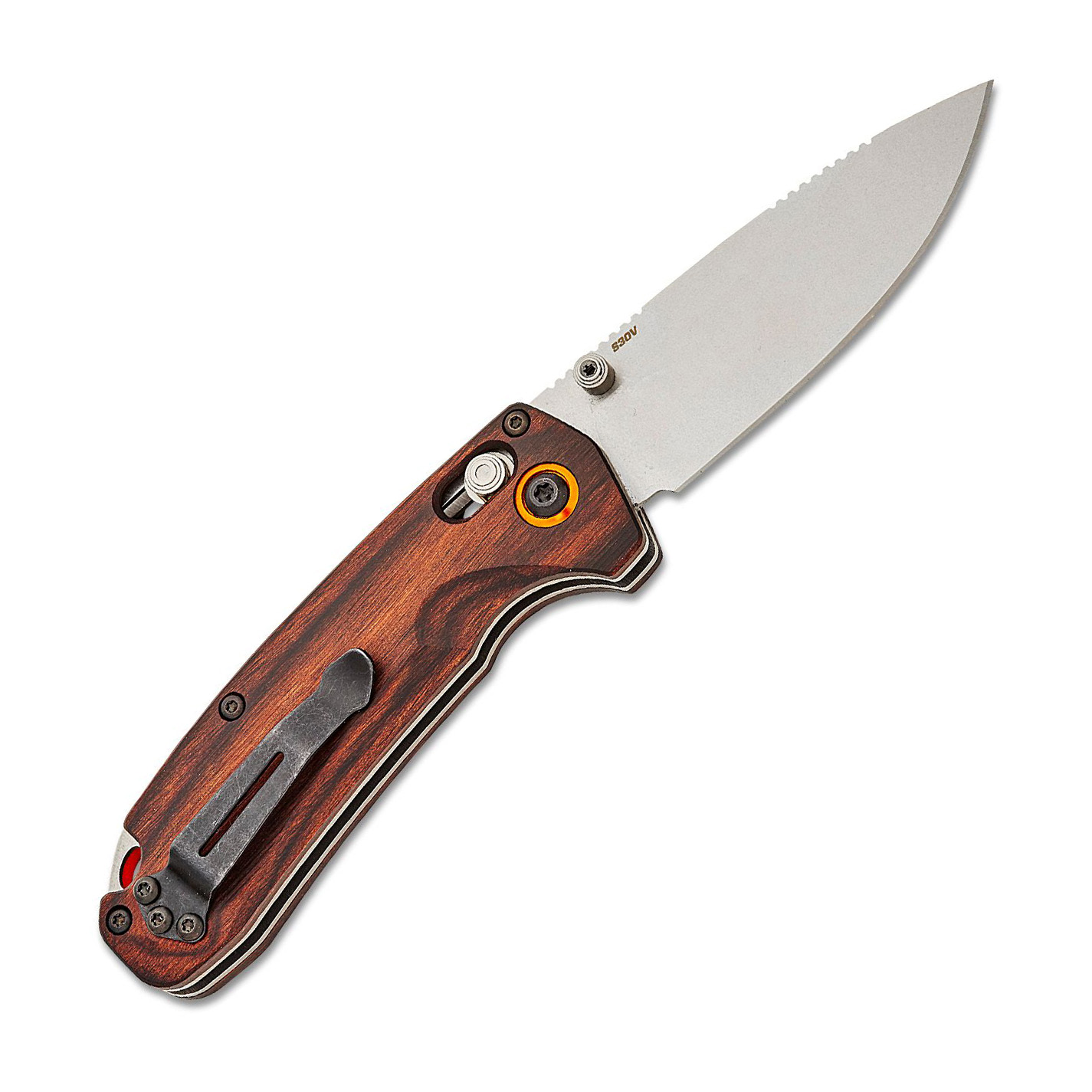Benchmade CPM-S30V钢 稳定木柄 15032 木纹 1500